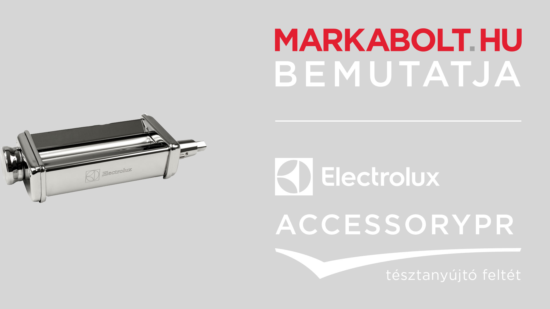N&eacute;zd meg a Electrolux ACCESSORYPR vide&oacute;j&aacute;t