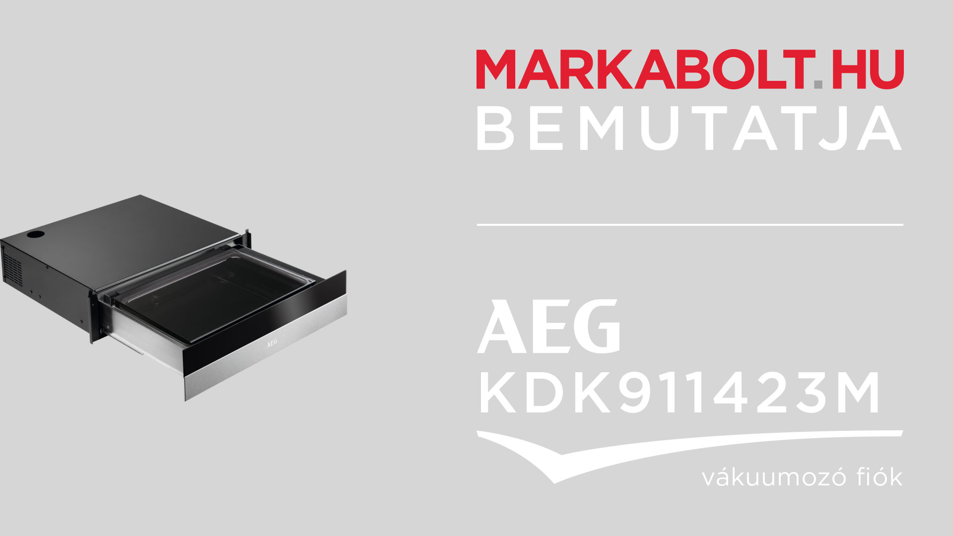 N&eacute;zd meg a AEG KDK911423M vide&oacute;j&aacute;t