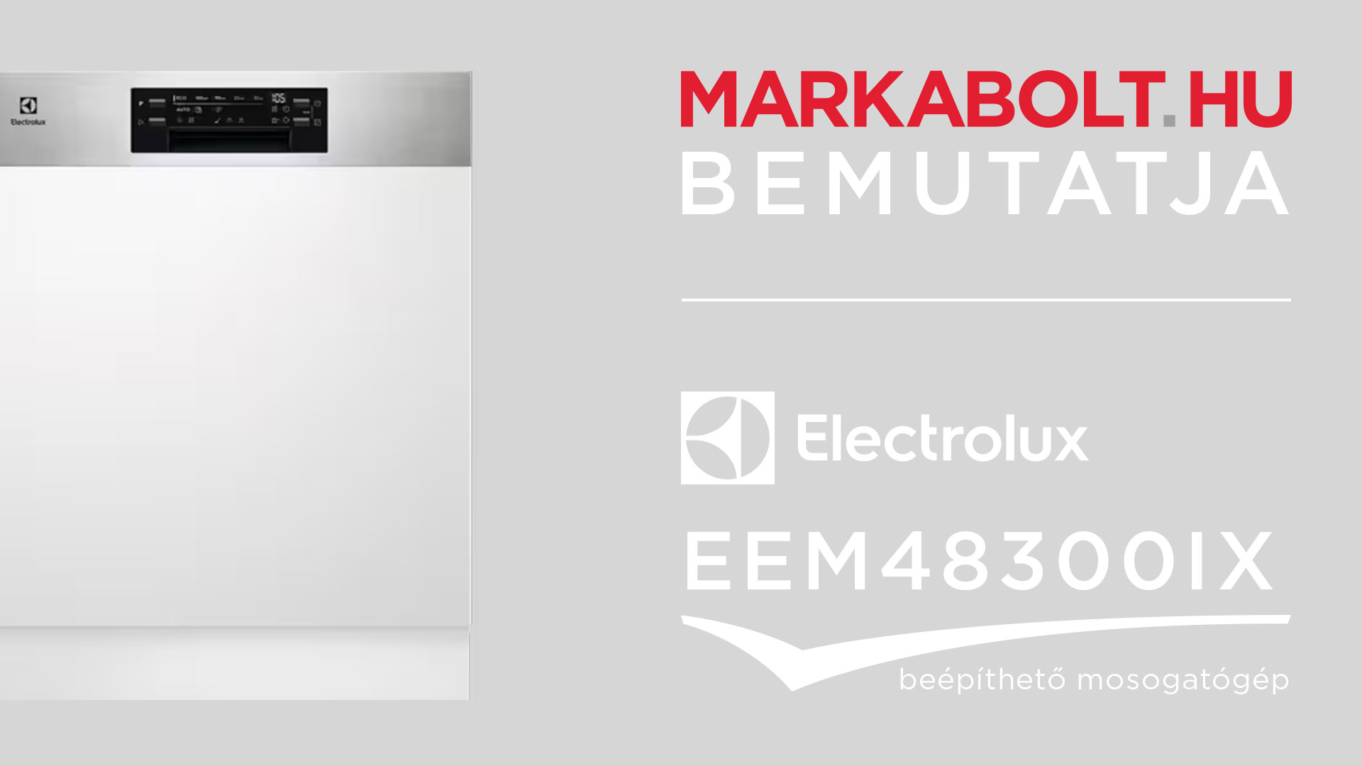 N&eacute;zd meg a Electrolux EEM48300IX vide&oacute;j&aacute;t