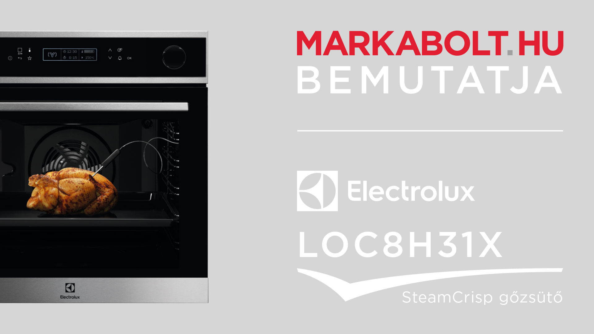 N&eacute;zd meg a Electrolux LOC8H31X vide&oacute;j&aacute;t