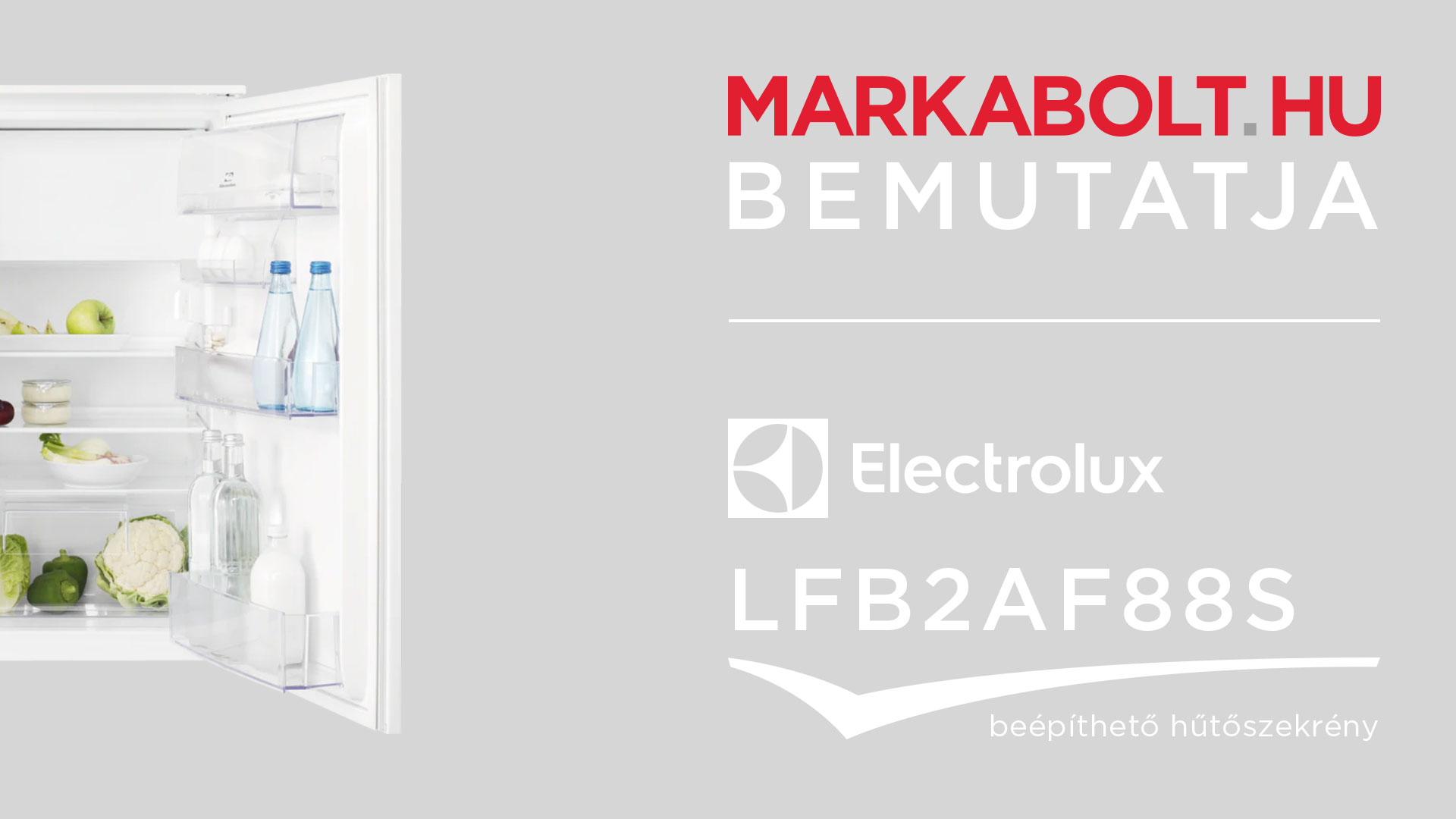 N&eacute;zd meg a Electrolux LFB2AF88S vide&oacute;j&aacute;t