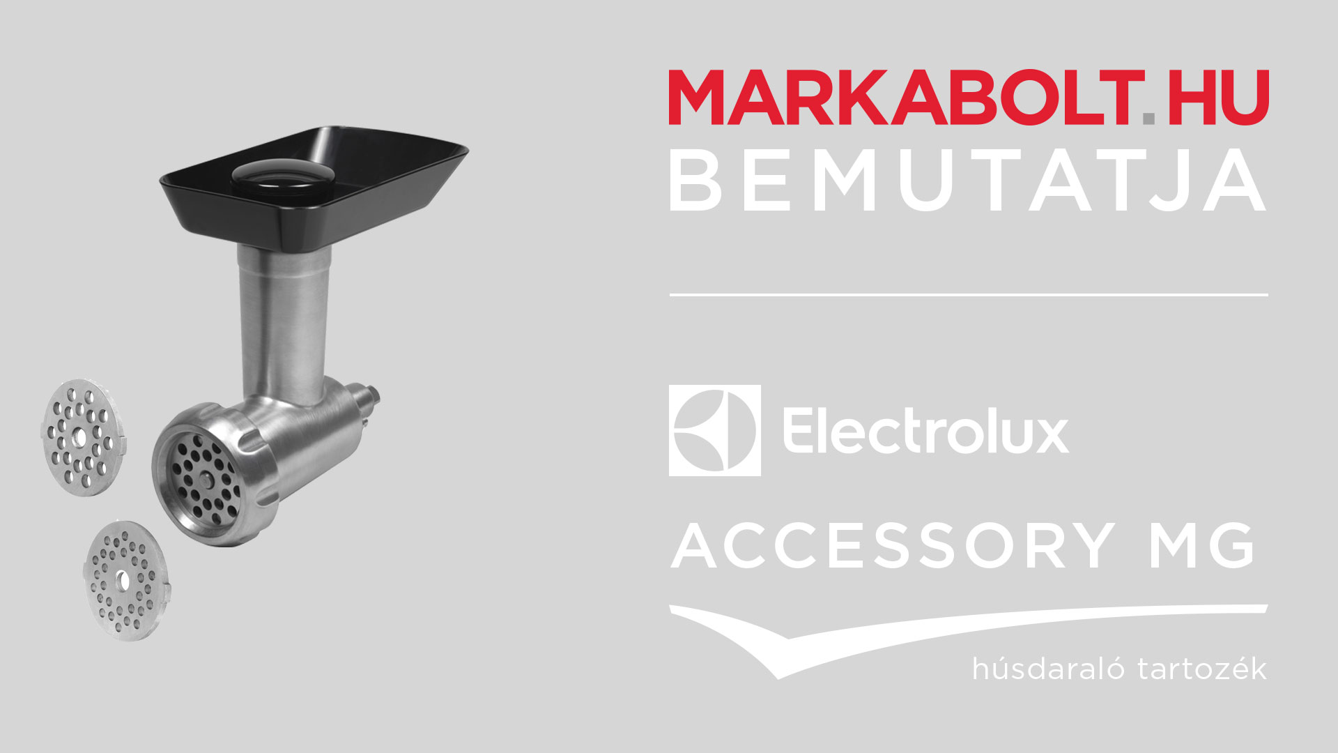 N&eacute;zd meg a Electrolux ACCESSORYMG EKM MG vide&oacute;j&aacute;t