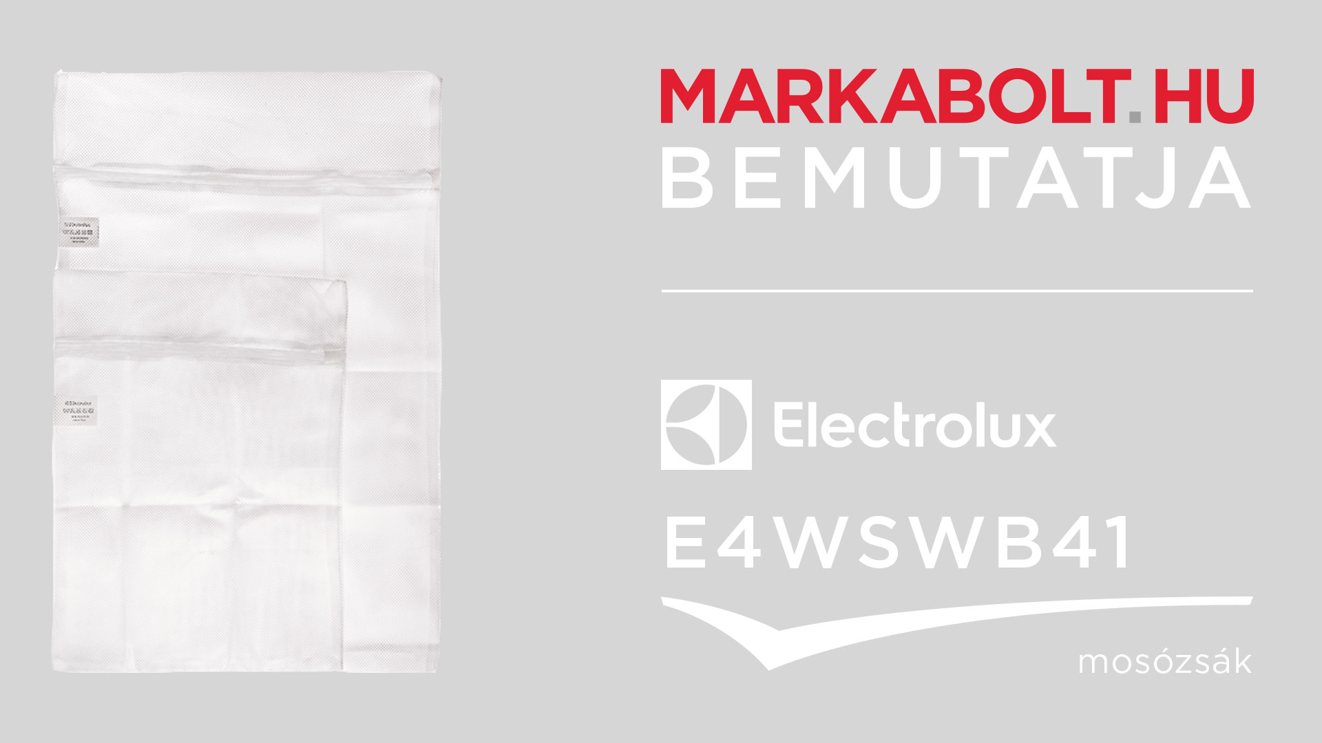 N&eacute;zd meg a Electrolux E4WSWB41 vide&oacute;j&aacute;t
