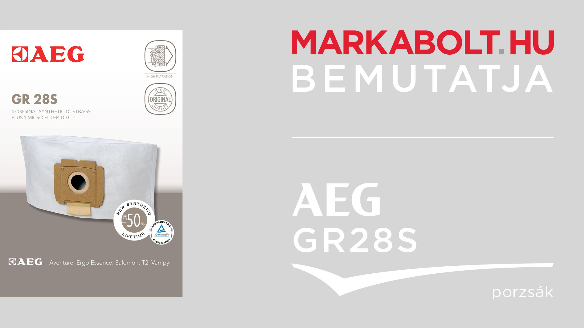 N&eacute;zd meg a Electrolux GR28S vide&oacute;j&aacute;t