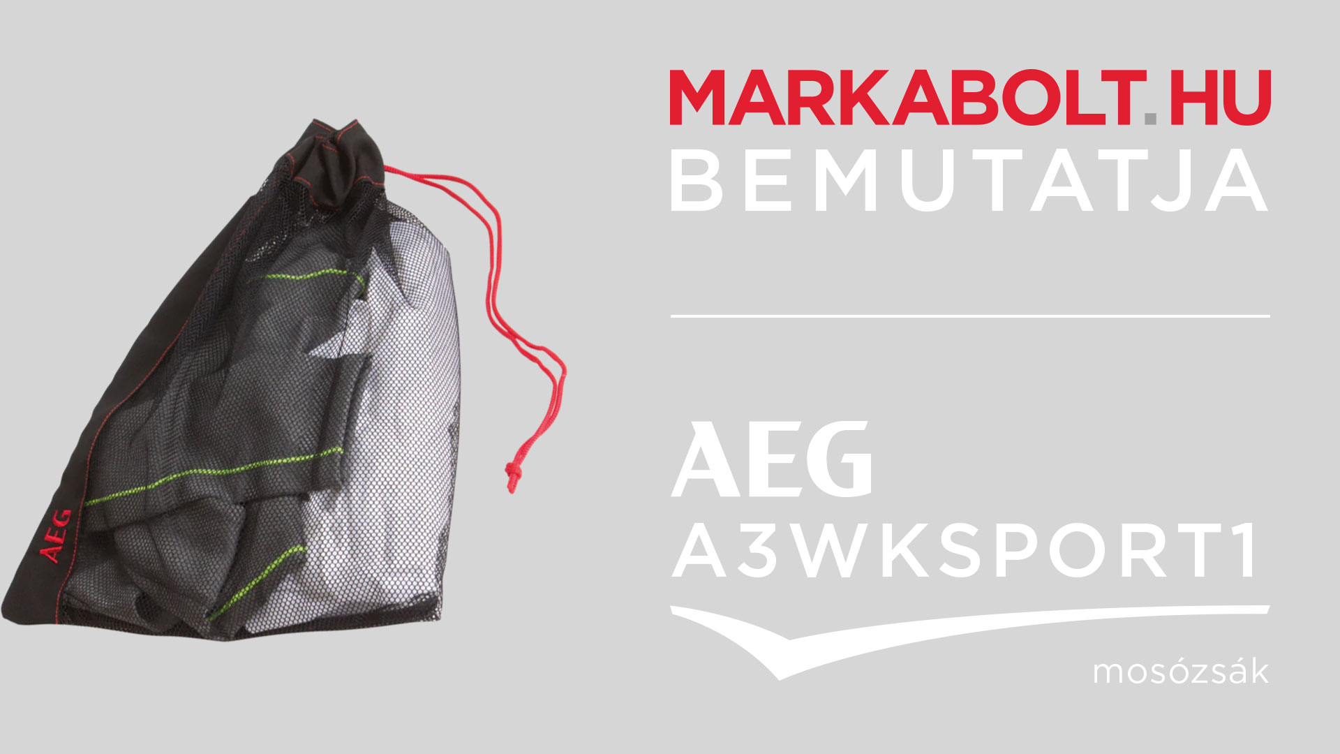 N&eacute;zd meg a AEG A3WKSPORT1 vide&oacute;j&aacute;t