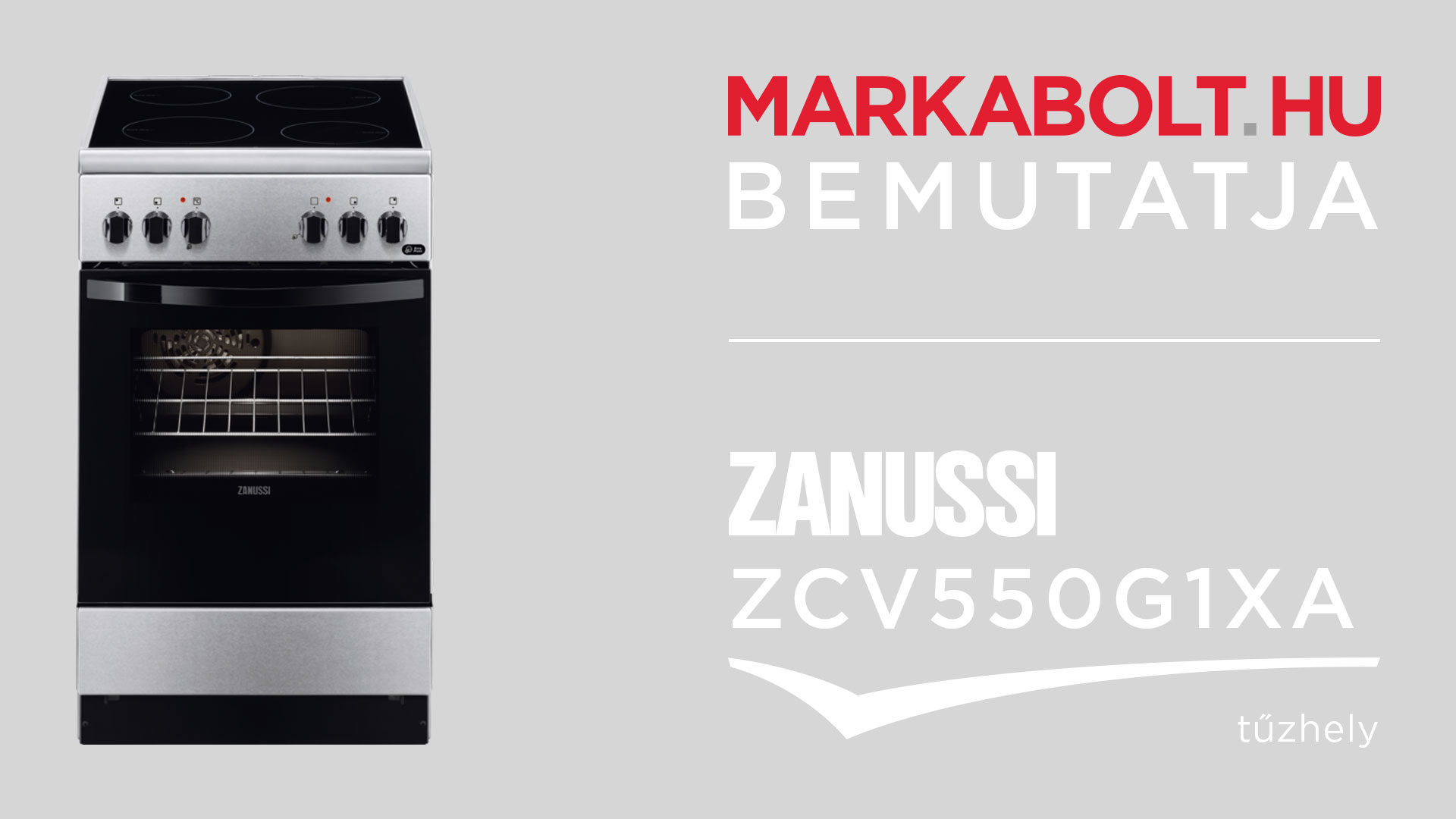 N&eacute;zd meg a Zanussi ZCV550G1XA vide&oacute;j&aacute;t