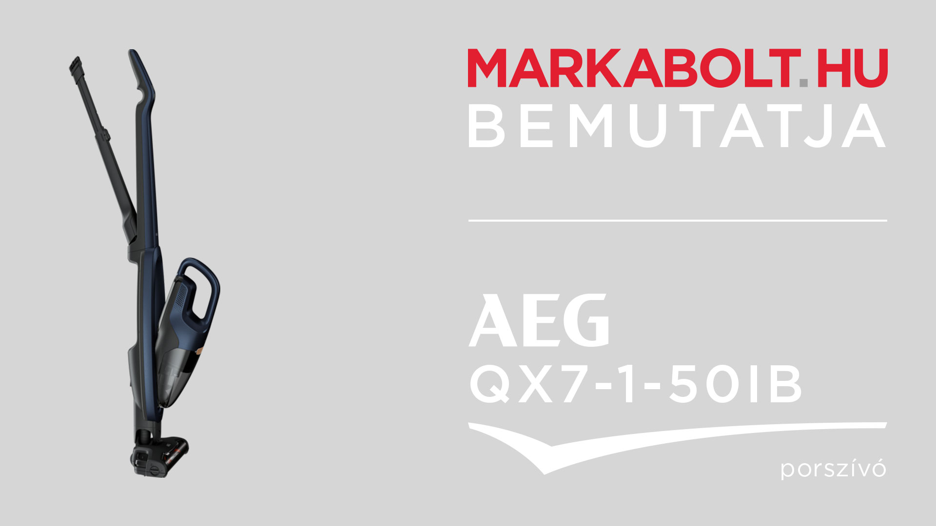 N&eacute;zd meg a AEG QX7-1-50IB vide&oacute;j&aacute;t