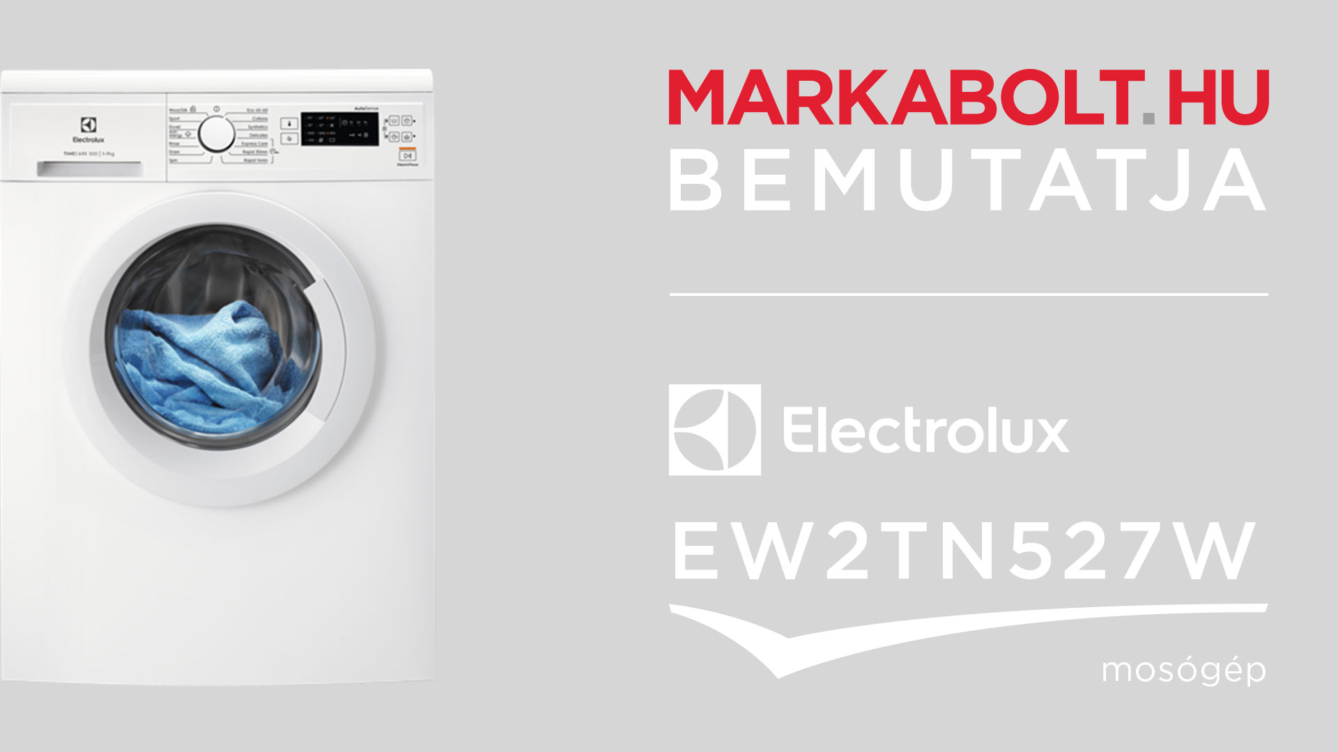N&eacute;zd meg a Electrolux EW2TN527W vide&oacute;j&aacute;t
