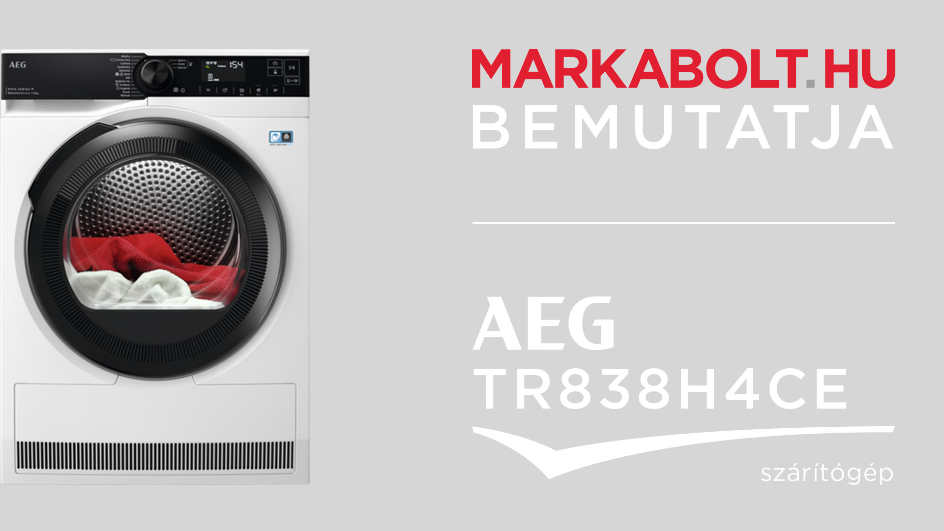 N&eacute;zd meg a AEG TR838H4CE vide&oacute;j&aacute;t