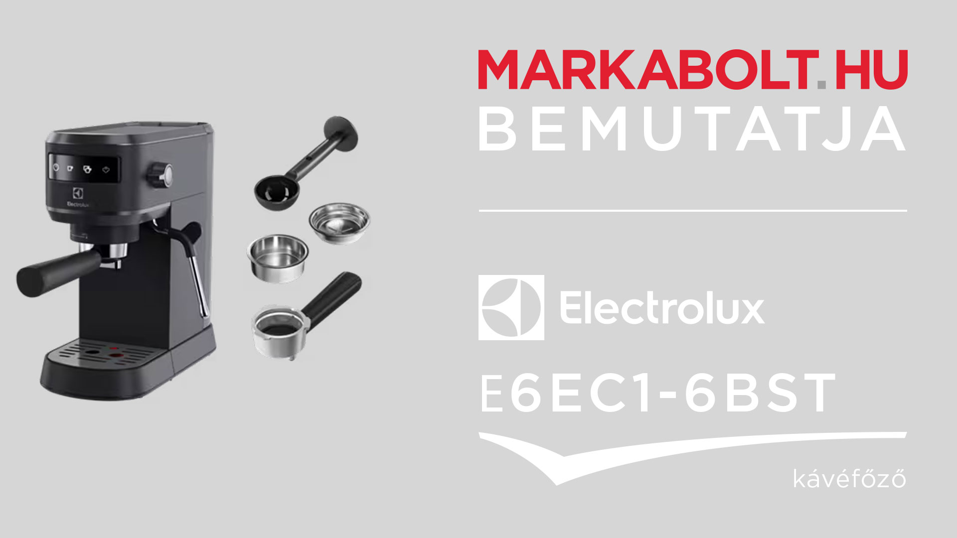 N&eacute;zd meg a Electrolux E6EC1-6BST vide&oacute;j&aacute;t