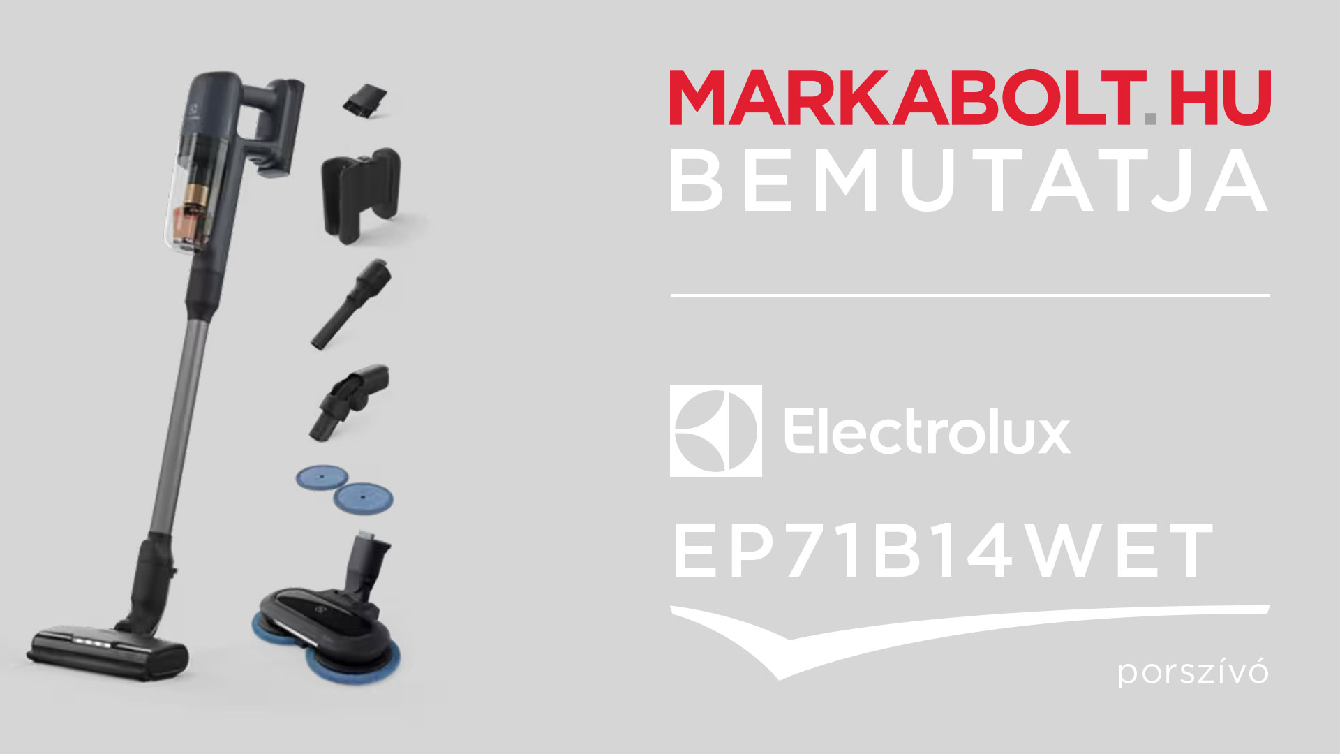 N&eacute;zd meg a Electrolux EP71B14WET vide&oacute;j&aacute;t