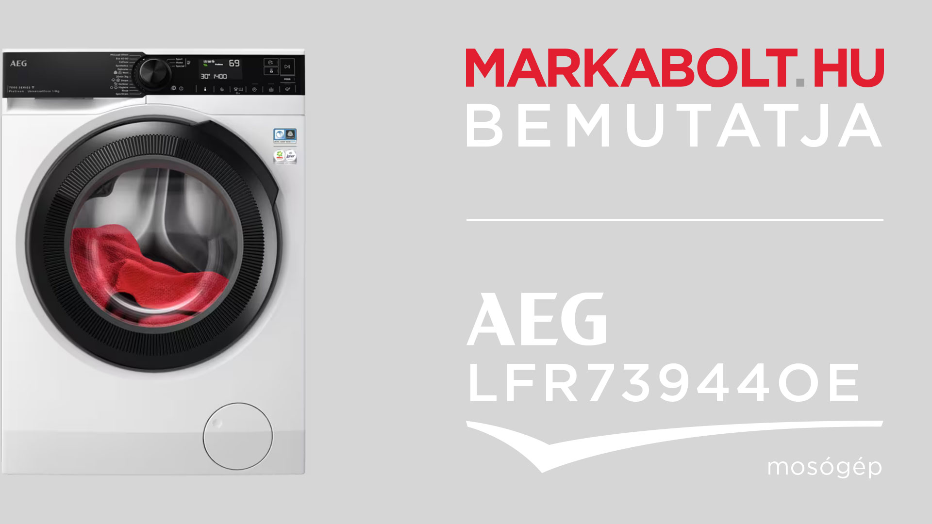 N&eacute;zd meg a AEG LFR73944OE vide&oacute;j&aacute;t