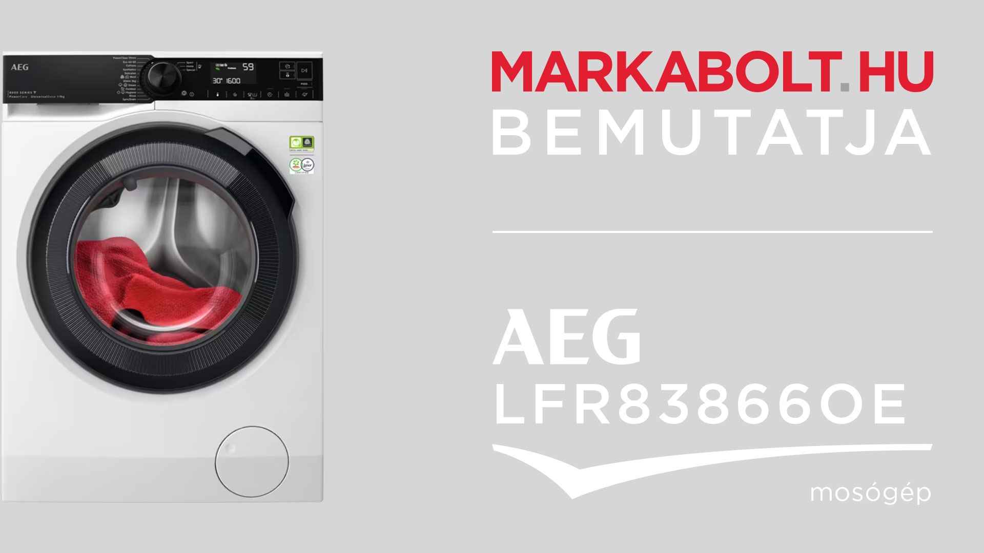 N&eacute;zd meg a AEG LFR83866OE vide&oacute;j&aacute;t