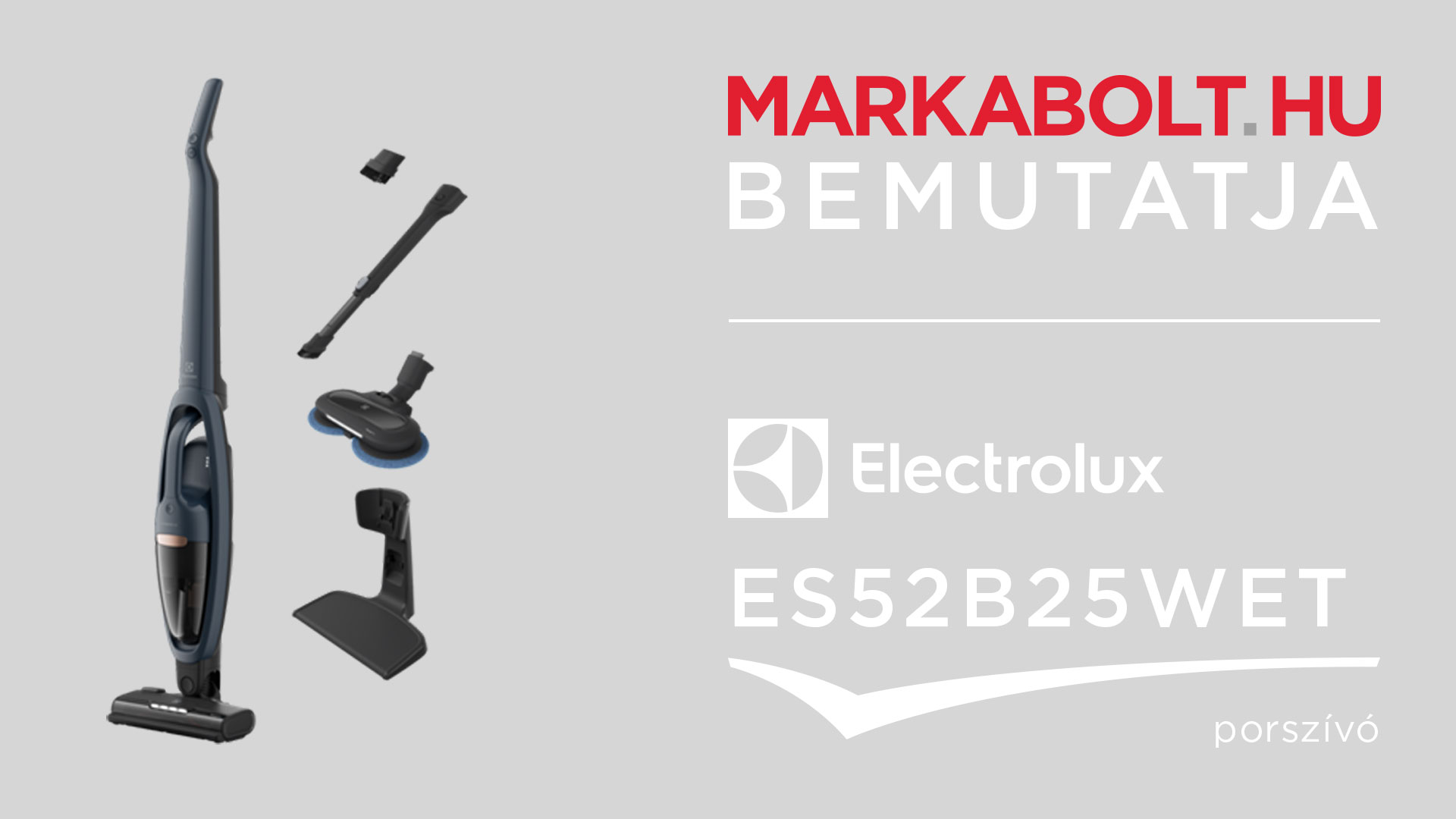 N&eacute;zd meg a Electrolux ES52B25WET vide&oacute;j&aacute;t