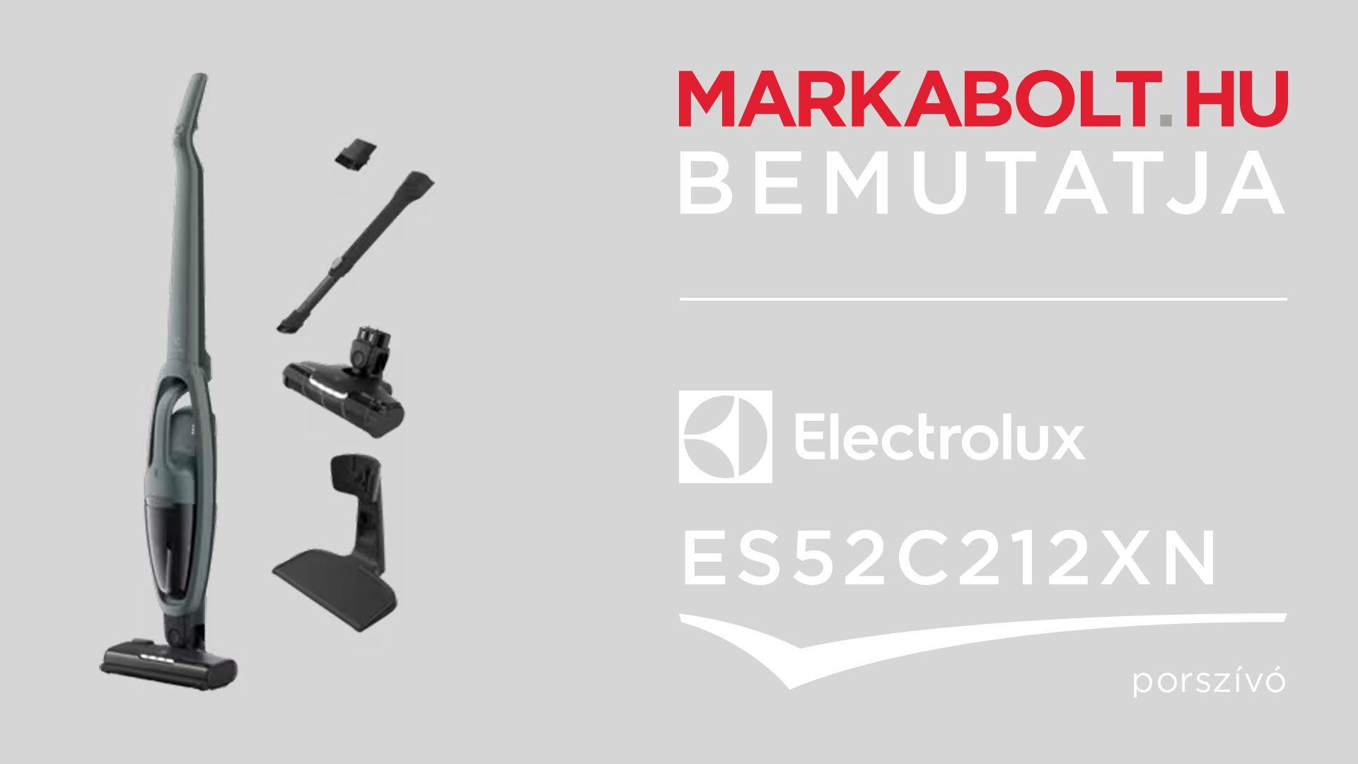 N&eacute;zd meg a Electrolux ES52C212XN vide&oacute;j&aacute;t