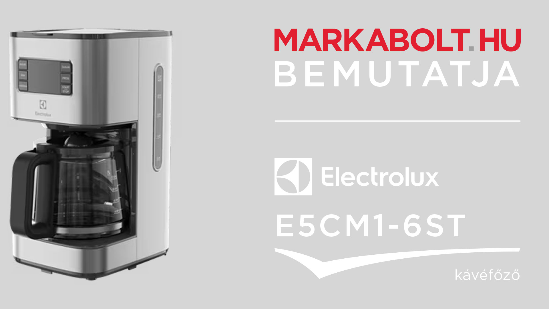 N&eacute;zd meg a Electrolux E5CM1-6ST vide&oacute;j&aacute;t