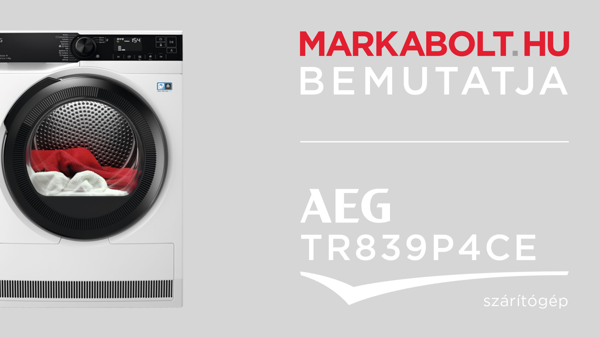 N&eacute;zd meg a AEG TR839P4CE vide&oacute;j&aacute;t