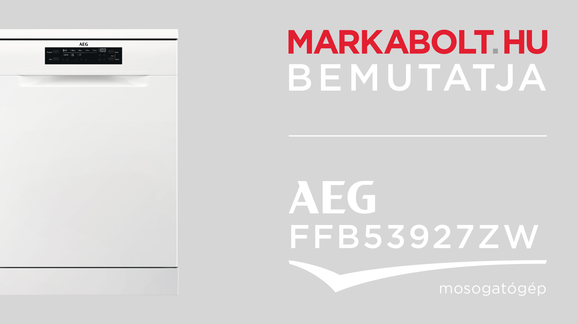 N&eacute;zd meg a AEG FFB53927ZW vide&oacute;j&aacute;t