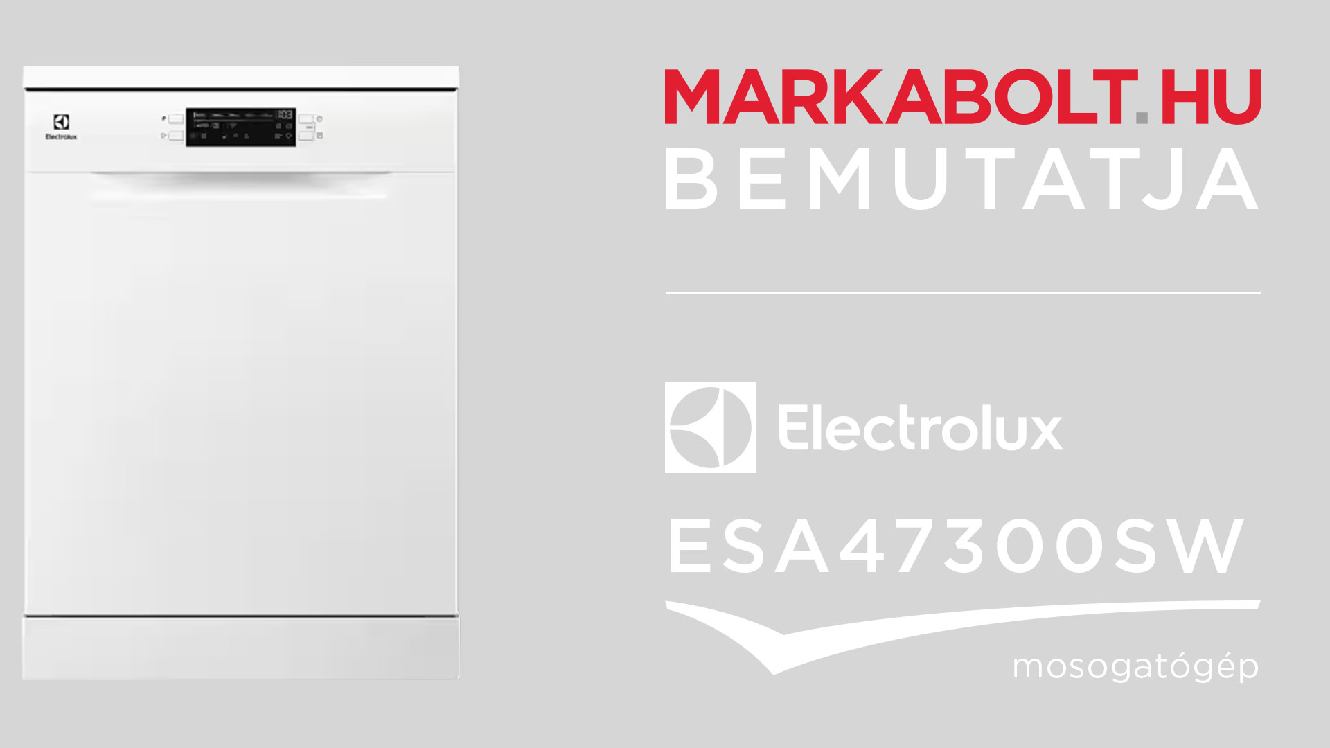 N&eacute;zd meg a Electrolux ESA47300SW vide&oacute;j&aacute;t