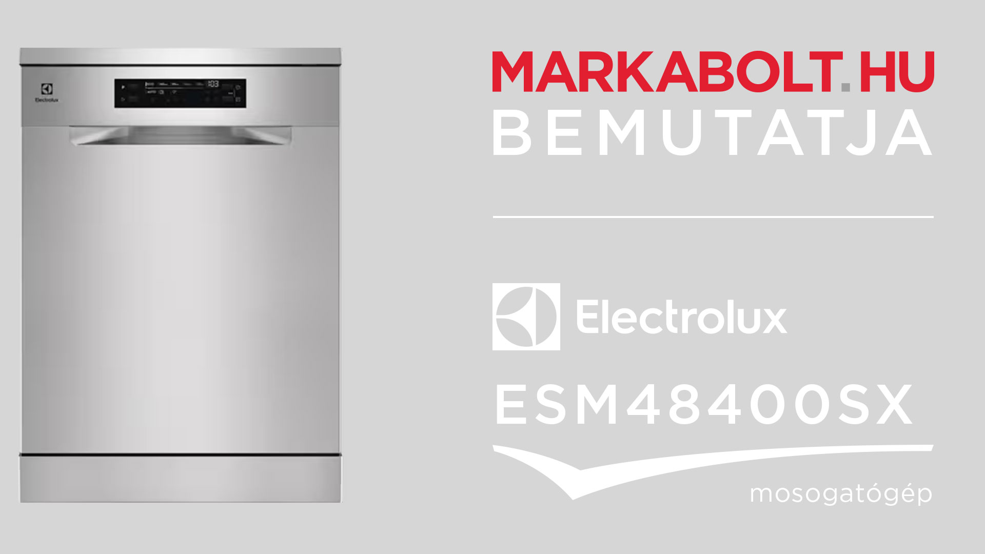 N&eacute;zd meg a Electrolux ESM48400SX vide&oacute;j&aacute;t