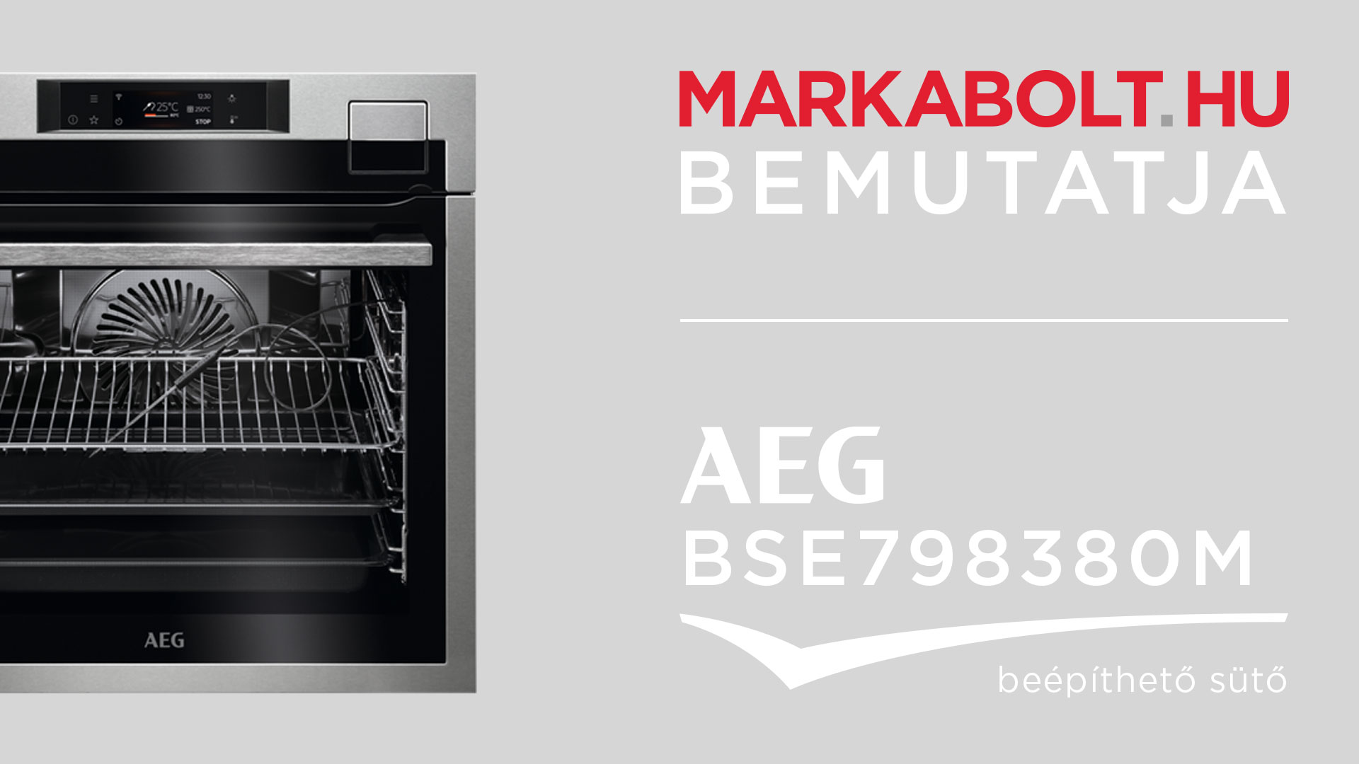 N&eacute;zd meg a AEG BSE798380M vide&oacute;j&aacute;t