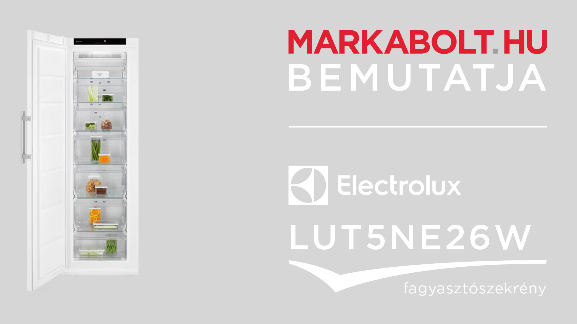 N&eacute;zd meg a Electrolux LUT5NE26W vide&oacute;j&aacute;t
