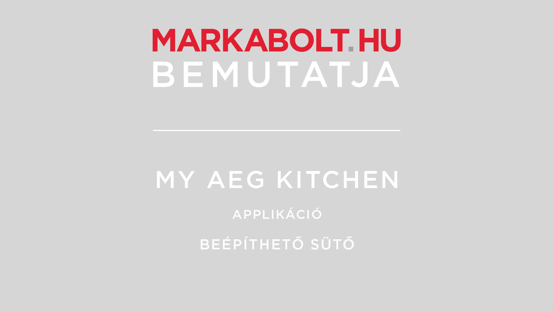 N&eacute;zd meg a AEG BSK778380T vide&oacute;j&aacute;t