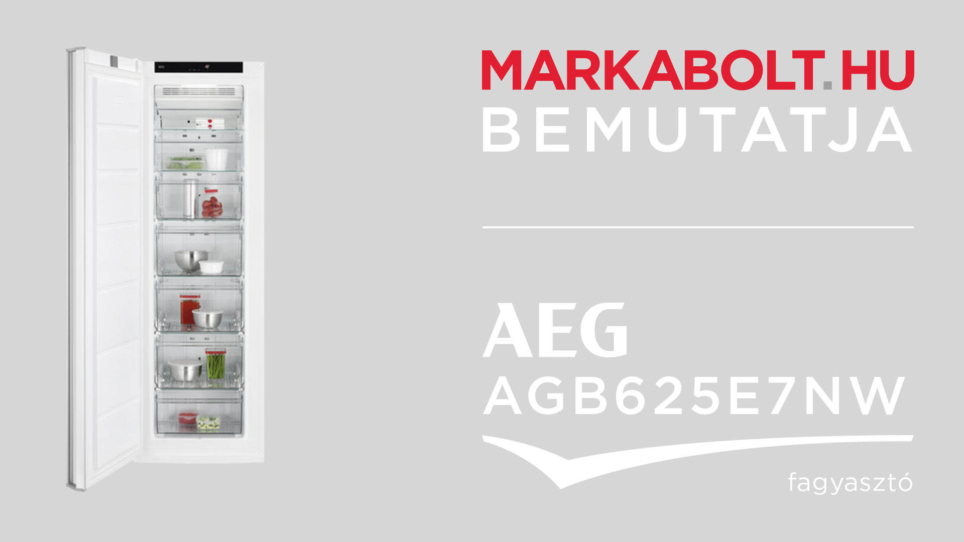 N&eacute;zd meg a AEG AGB625E7NW vide&oacute;j&aacute;t
