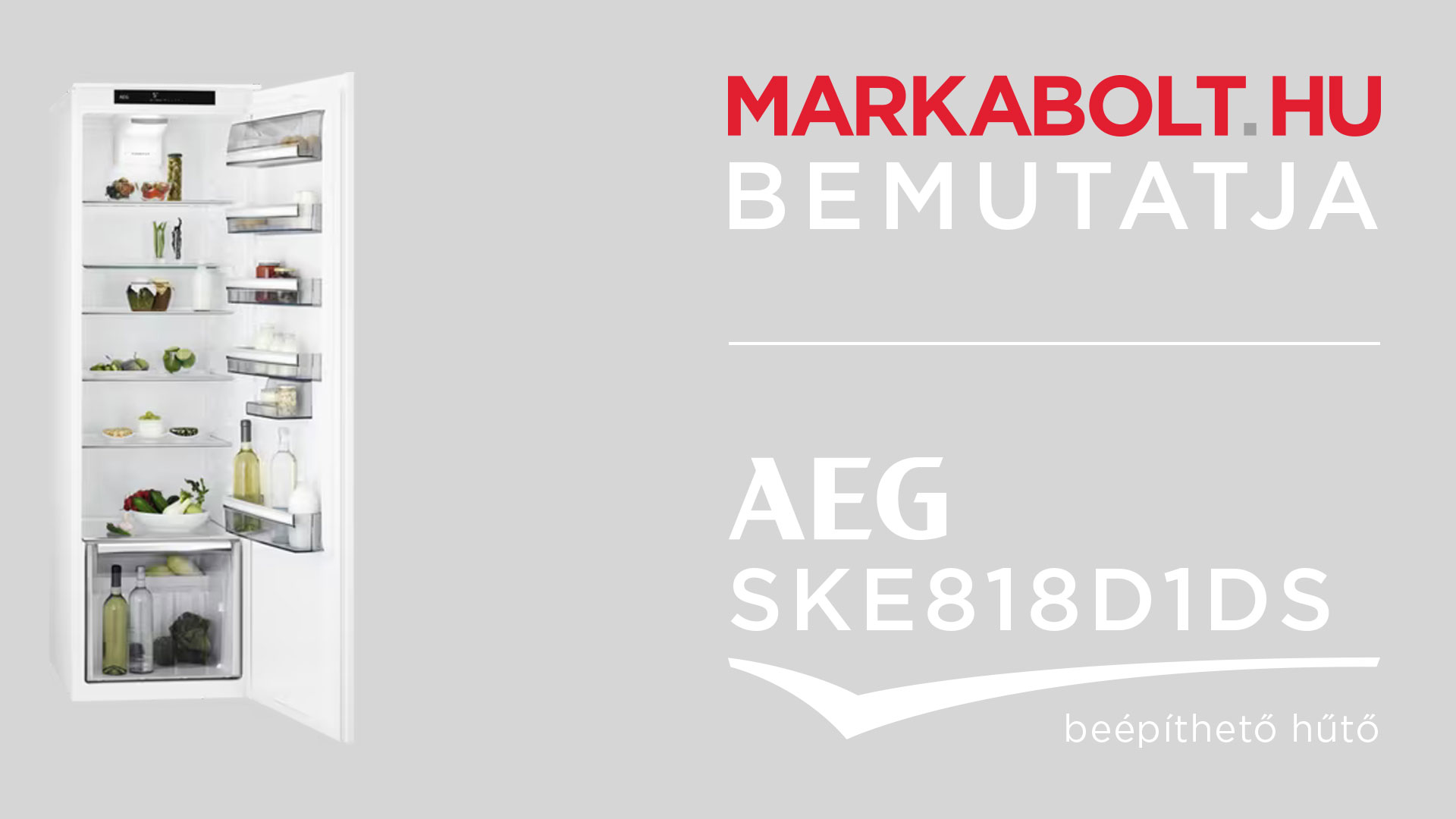 N&eacute;zd meg a AEG SKE818D1DS vide&oacute;j&aacute;t