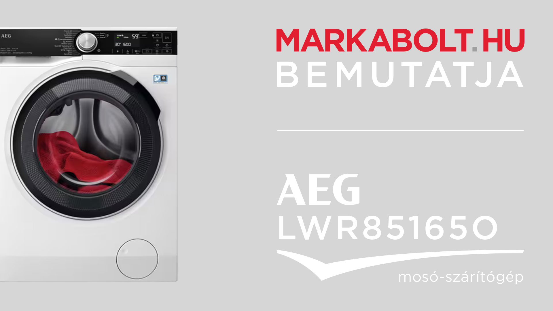 N&eacute;zd meg a AEG LWR85165O vide&oacute;j&aacute;t