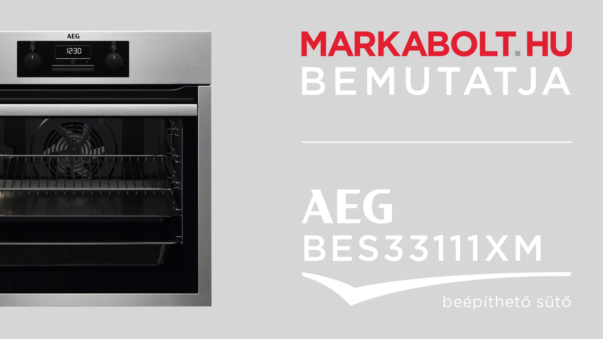 N&eacute;zd meg a AEG BES33111XM vide&oacute;j&aacute;t
