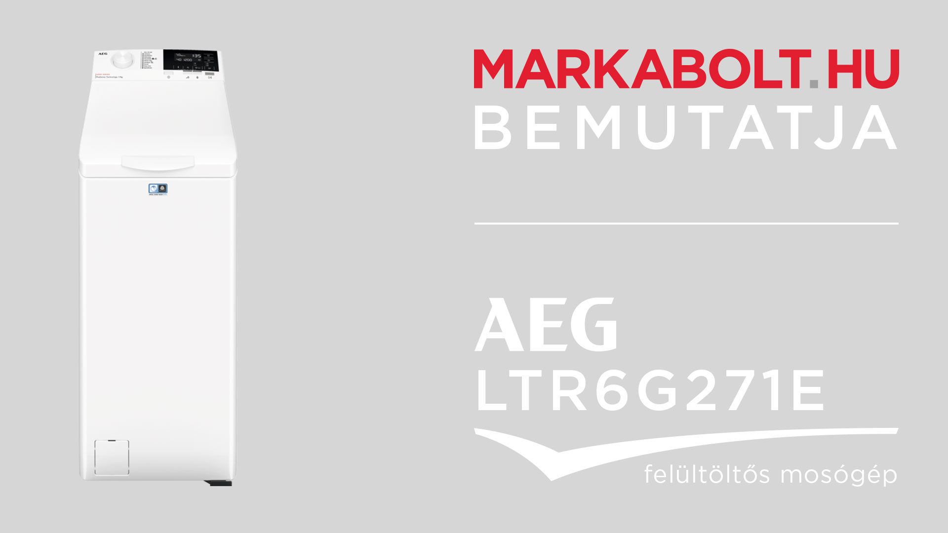 N&eacute;zd meg a AEG LTR6G271E vide&oacute;j&aacute;t