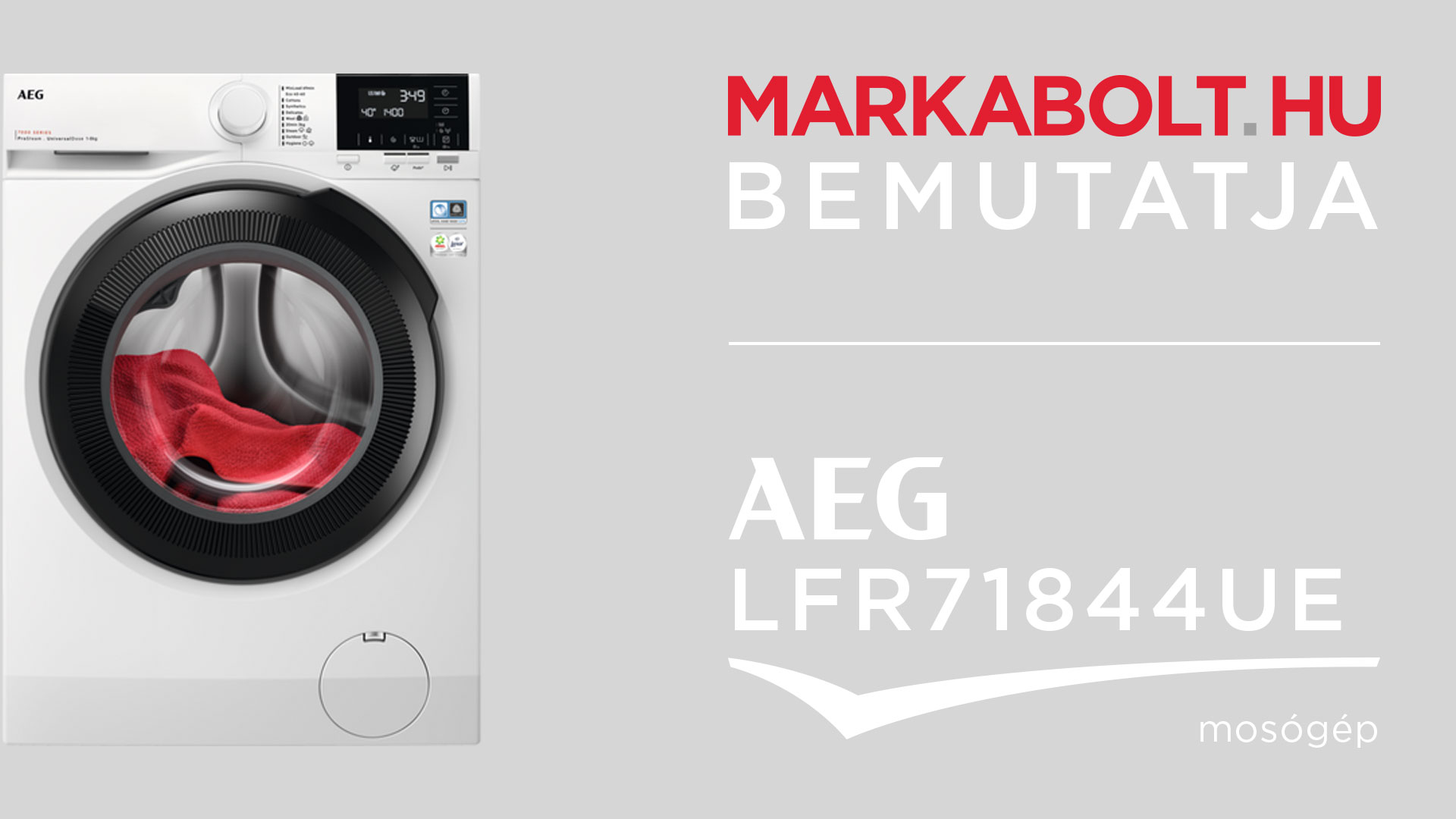 N&eacute;zd meg a AEG LFR71844UE vide&oacute;j&aacute;t