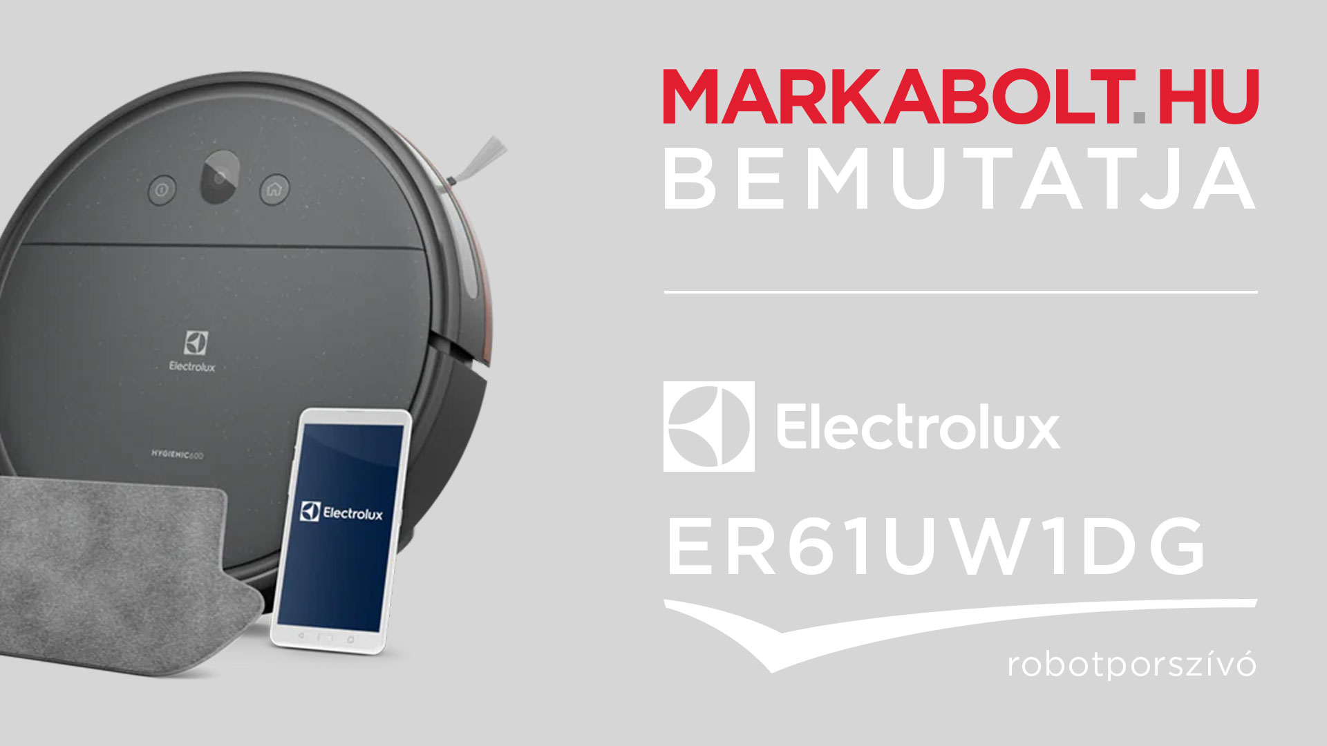 N&eacute;zd meg a Electrolux ER61UW1DG vide&oacute;j&aacute;t