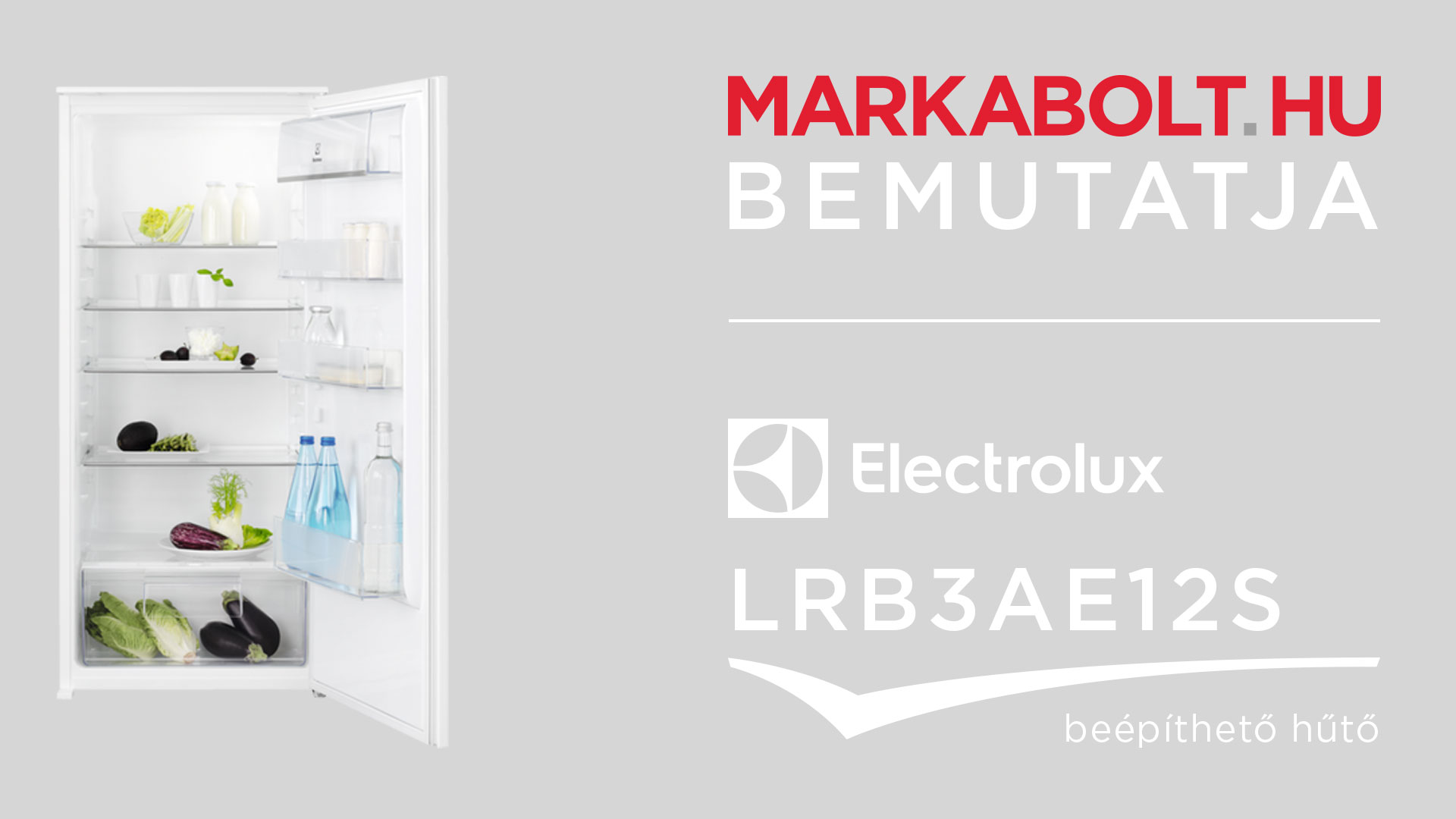N&eacute;zd meg a Electrolux LRB3AE12S vide&oacute;j&aacute;t