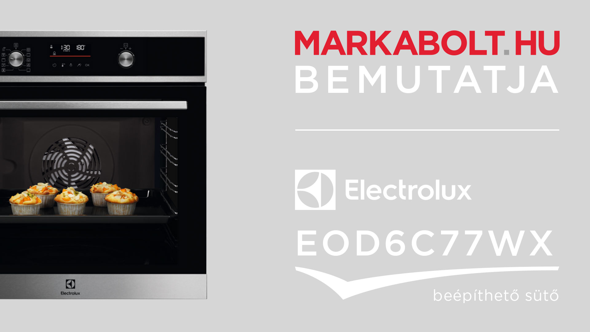 N&eacute;zd meg a Electrolux EOD6C77WX vide&oacute;j&aacute;t