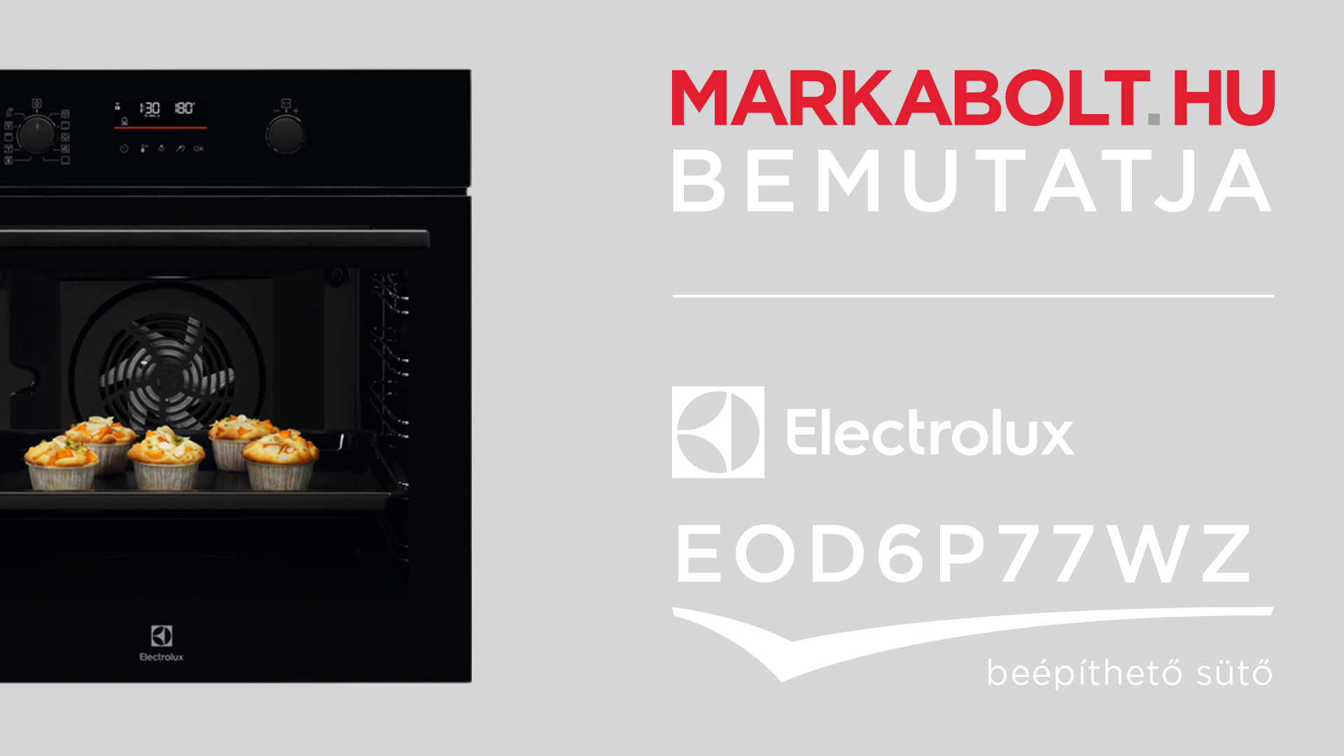 N&eacute;zd meg a Electrolux EOD6P77WZ vide&oacute;j&aacute;t
