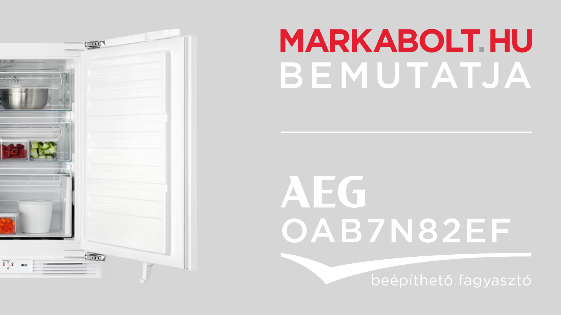 N&eacute;zd meg a AEG OAB7N82EF vide&oacute;j&aacute;t