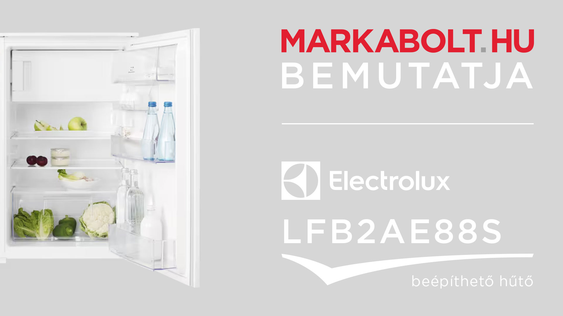 N&eacute;zd meg a Electrolux LFB2AE88S vide&oacute;j&aacute;t
