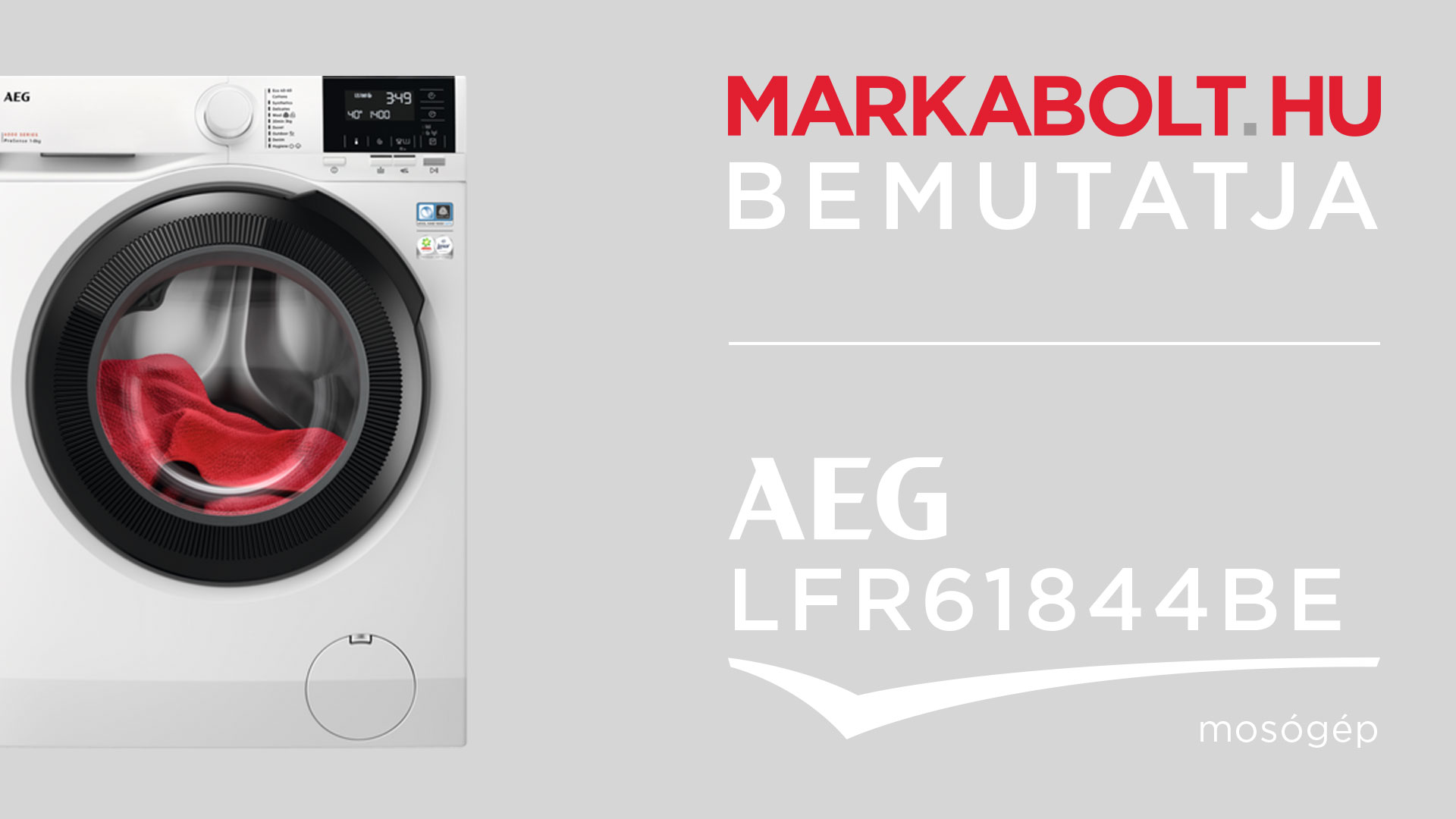 N&eacute;zd meg a AEG LFR61844BE vide&oacute;j&aacute;t