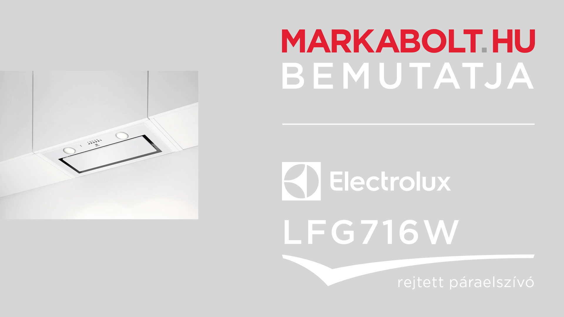 N&eacute;zd meg a Electrolux LFG716W vide&oacute;j&aacute;t