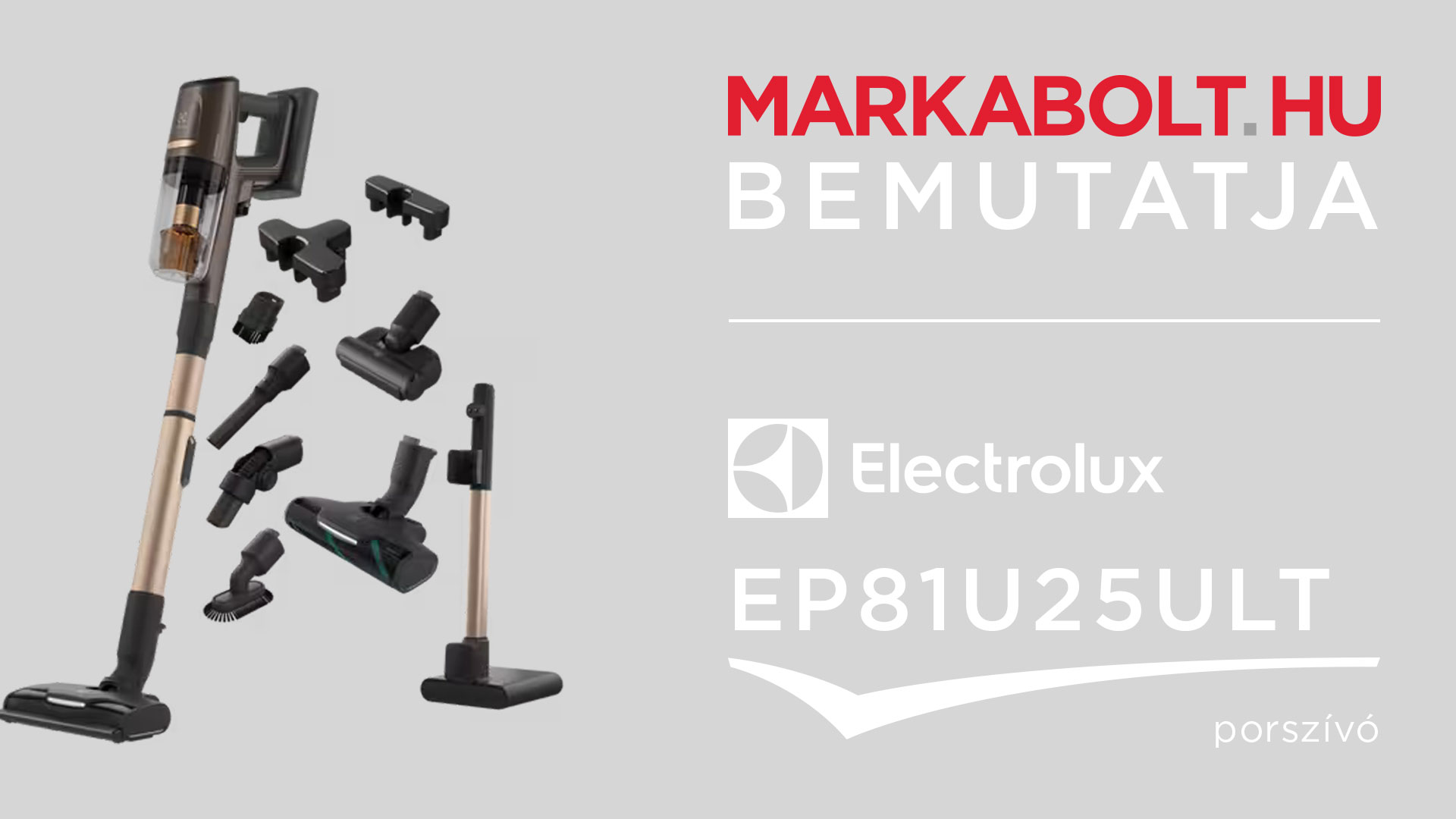 N&eacute;zd meg a Electrolux EP81U25ULT vide&oacute;j&aacute;t