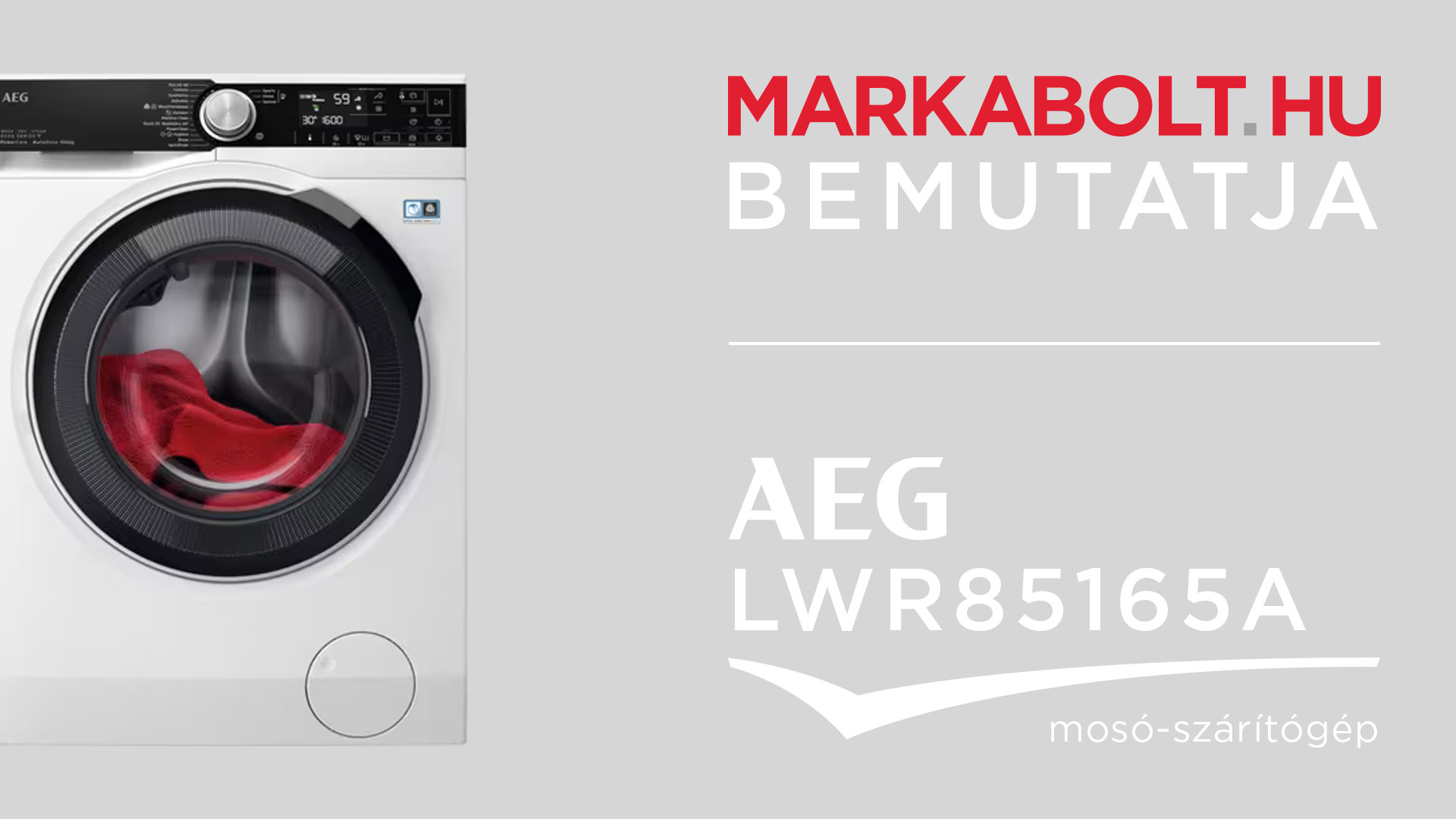 N&eacute;zd meg a AEG LWR85165A vide&oacute;j&aacute;t