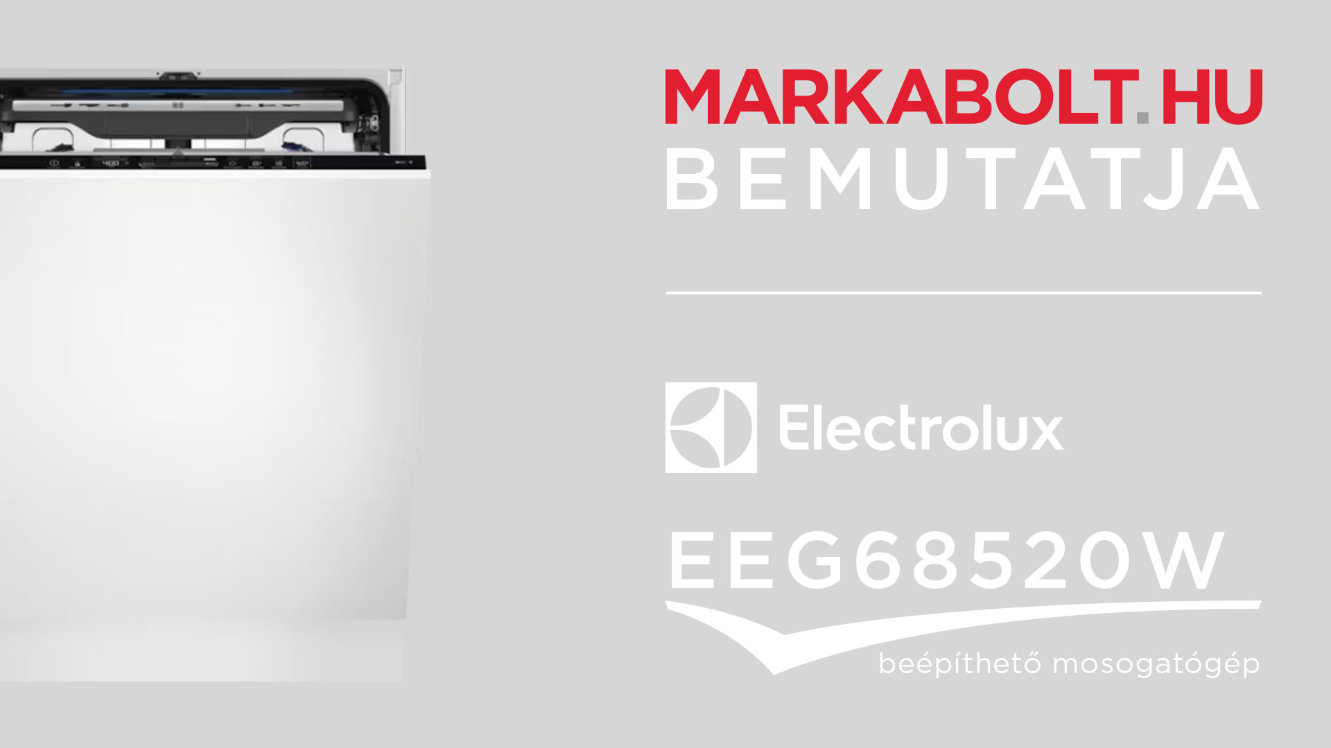 N&eacute;zd meg a Electrolux EEG68520W vide&oacute;j&aacute;t