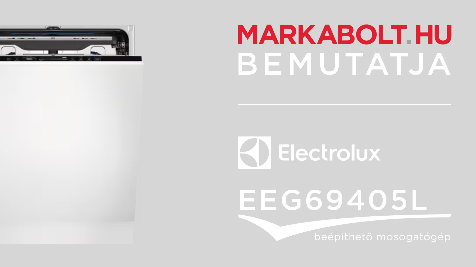 N&eacute;zd meg a Electrolux EEG69405L vide&oacute;j&aacute;t