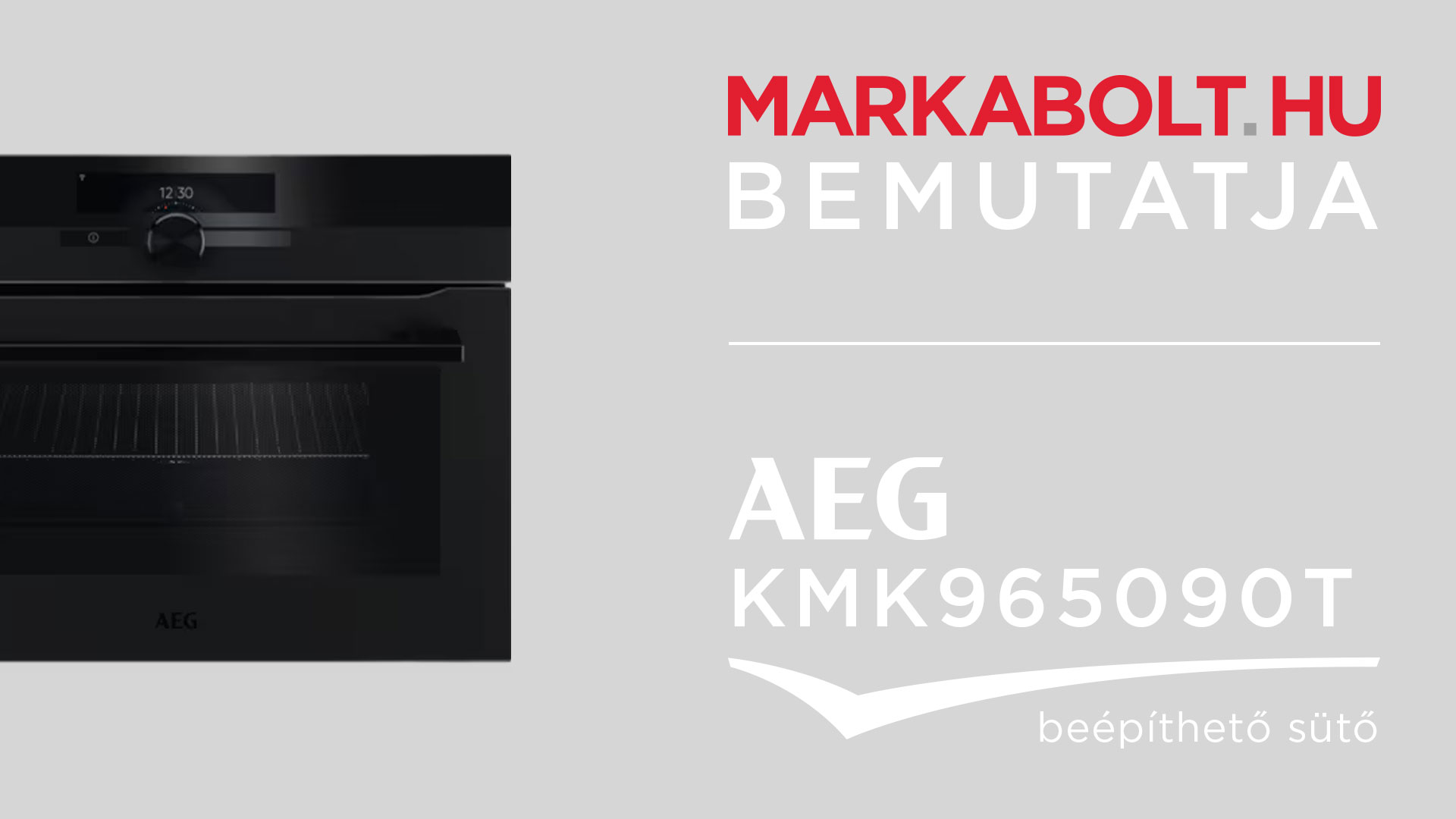 N&eacute;zd meg a AEG KMK965090T vide&oacute;j&aacute;t