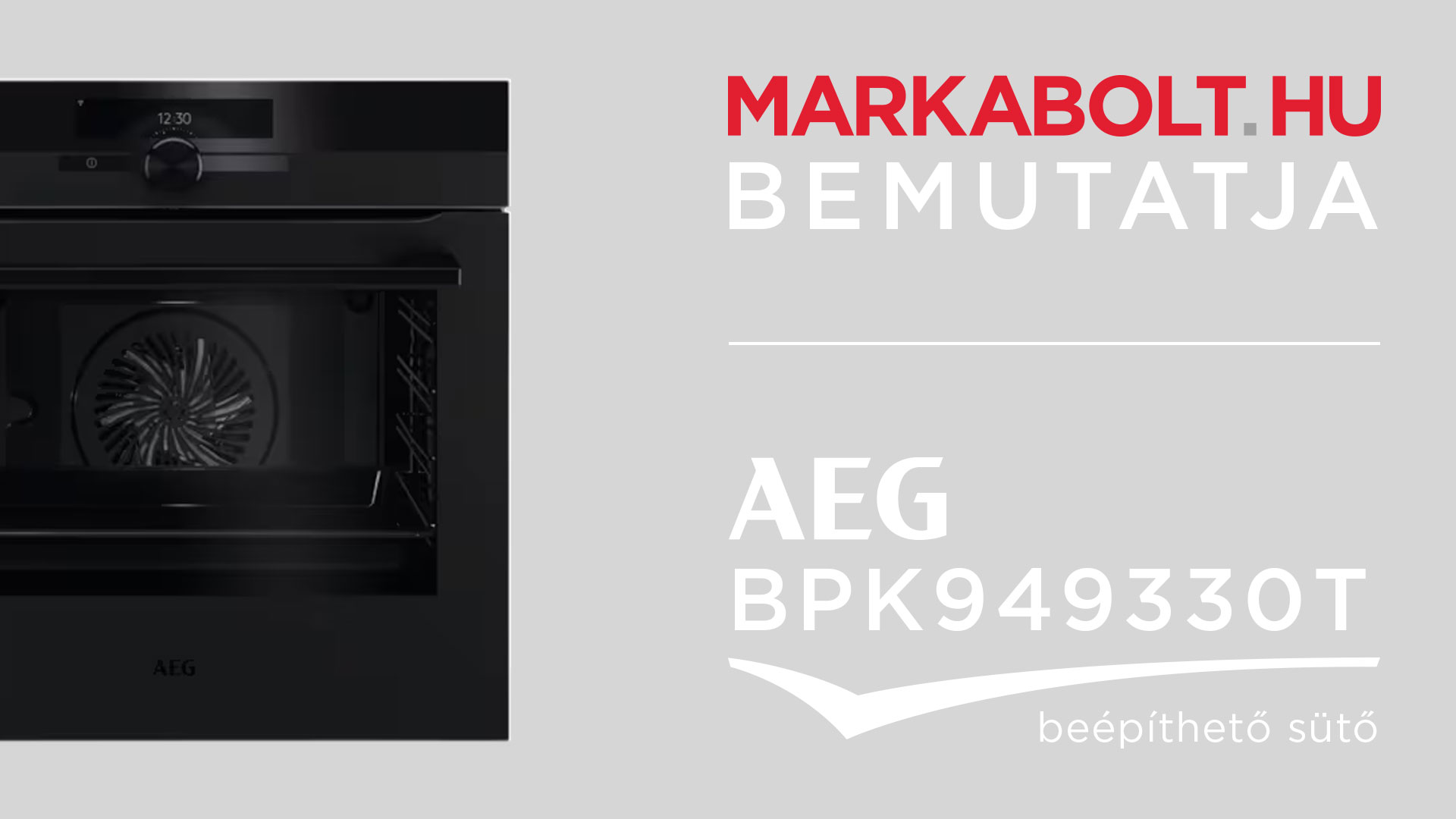 N&eacute;zd meg a AEG BPK949330T vide&oacute;j&aacute;t