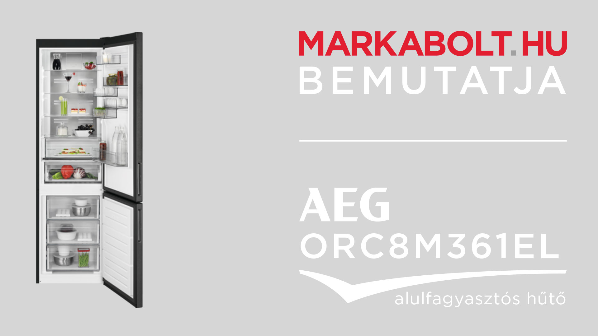 N&eacute;zd meg a AEG ORC8M361EL vide&oacute;j&aacute;t