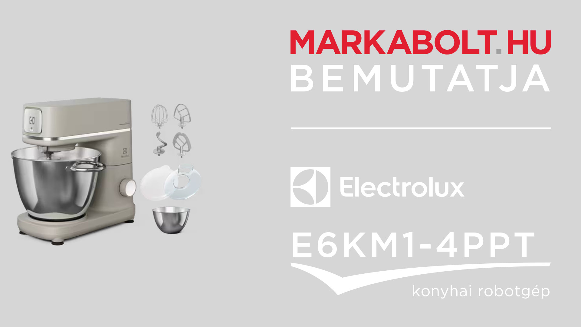 N&eacute;zd meg a Electrolux E6KM1-4PPT vide&oacute;j&aacute;t