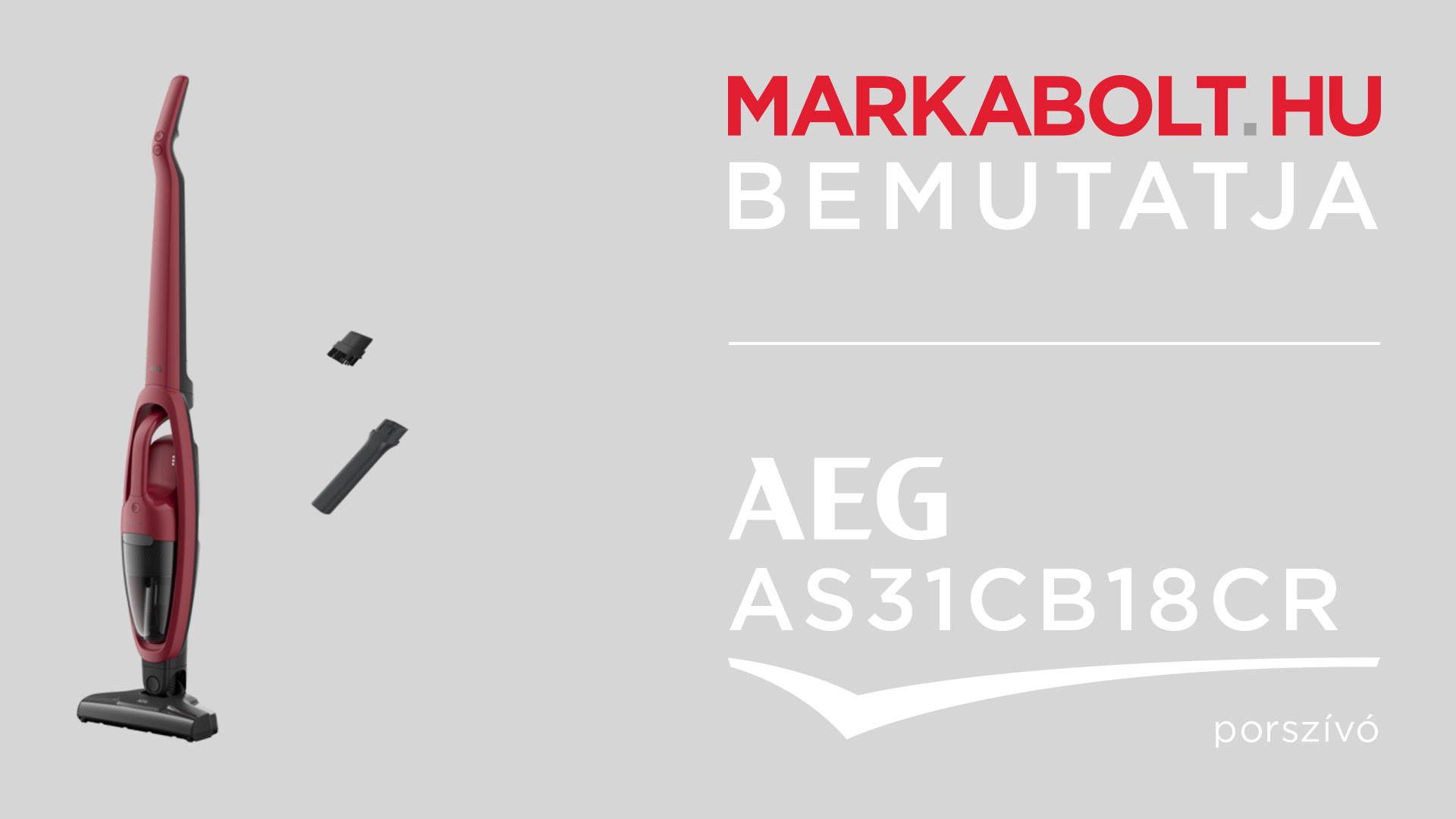 N&eacute;zd meg a AEG AS31CB18CR vide&oacute;j&aacute;t